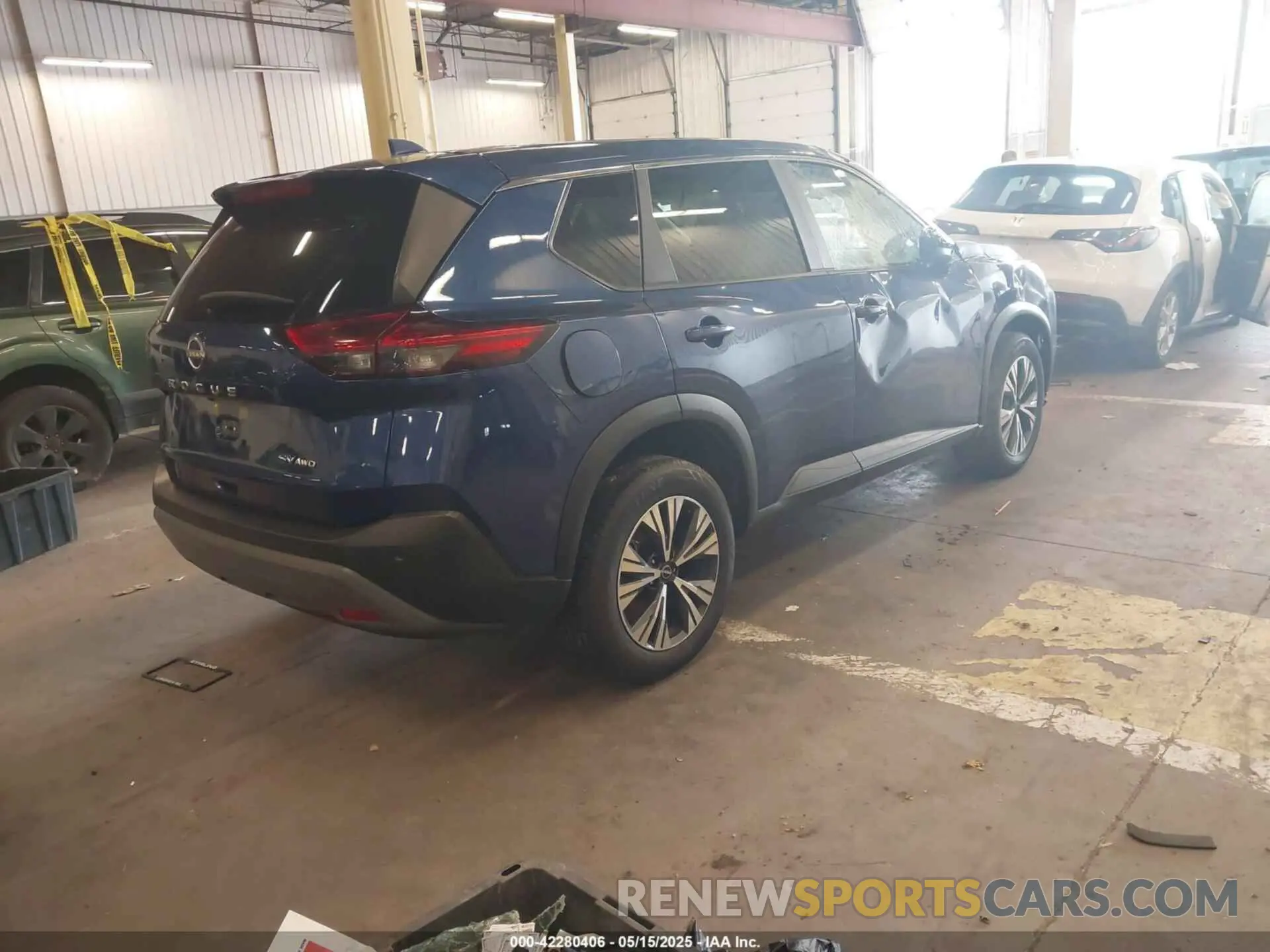 4 Photograph of a damaged car JN8BT3BB1PW483297 NISSAN ROGUE 2023