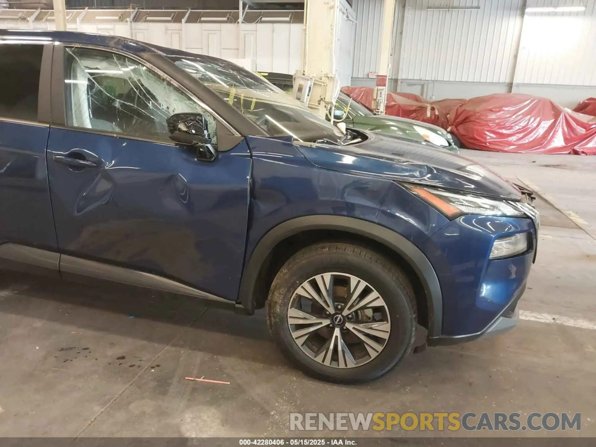 6 Photograph of a damaged car JN8BT3BB1PW483297 NISSAN ROGUE 2023