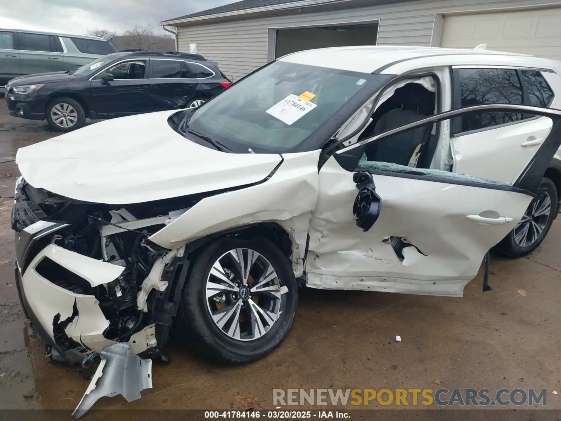 6 Photograph of a damaged car JN8BT3BB1PW486698 NISSAN ROGUE 2023