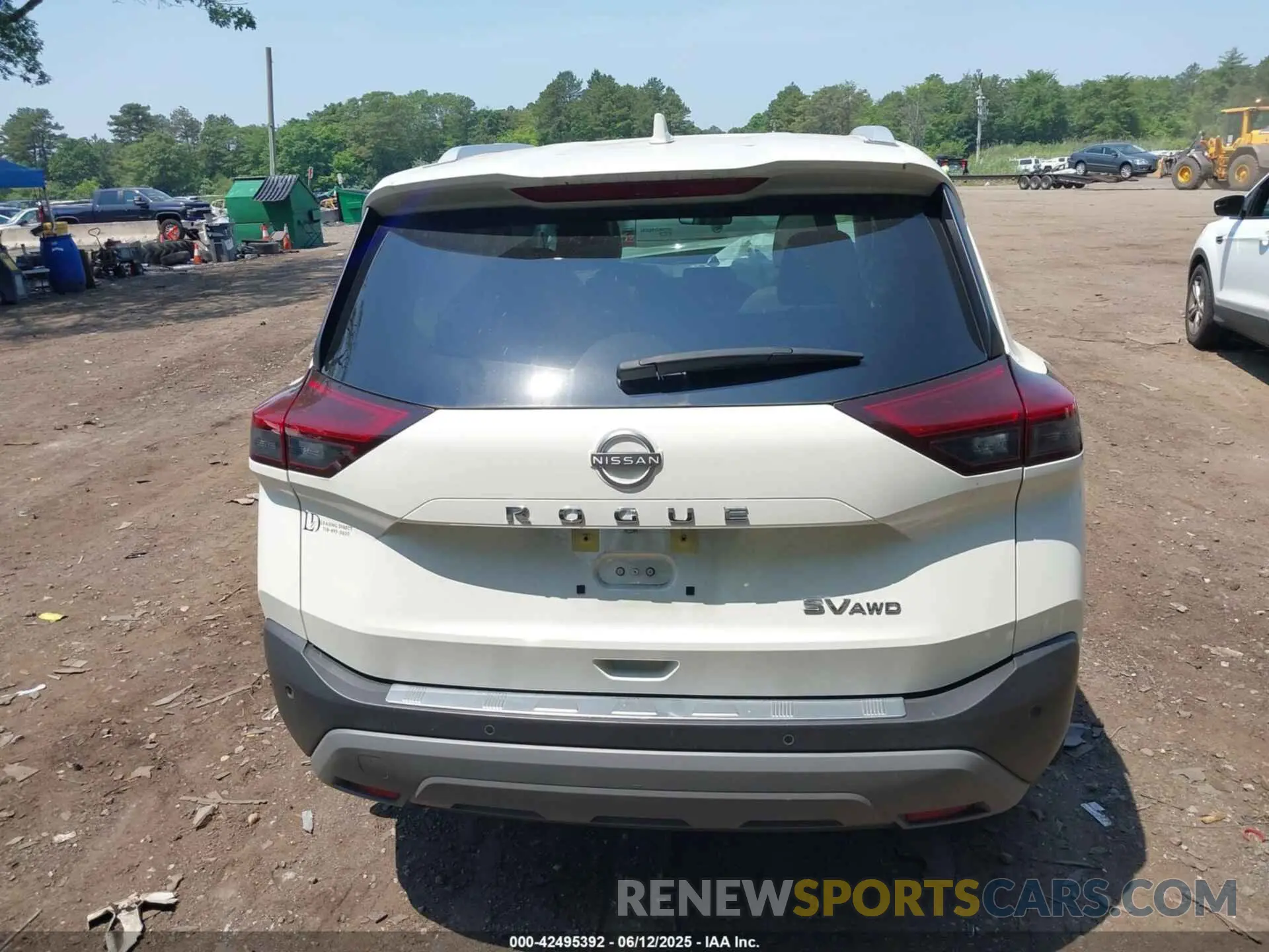 16 Photograph of a damaged car JN8BT3BB1PW492968 NISSAN ROGUE 2023