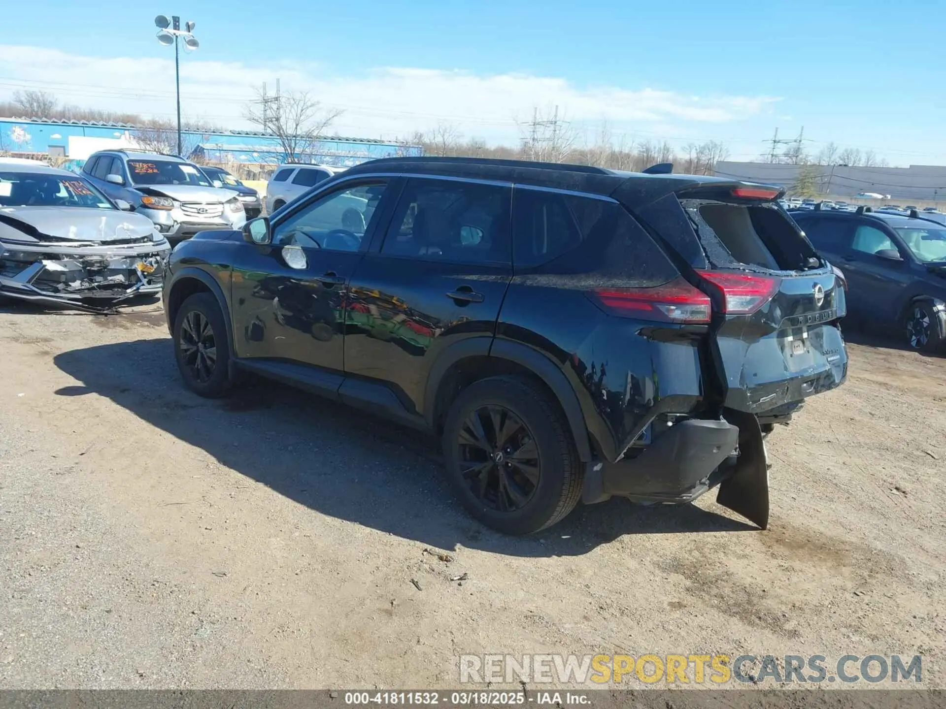 3 Photograph of a damaged car JN8BT3BB2PW183588 NISSAN ROGUE 2023