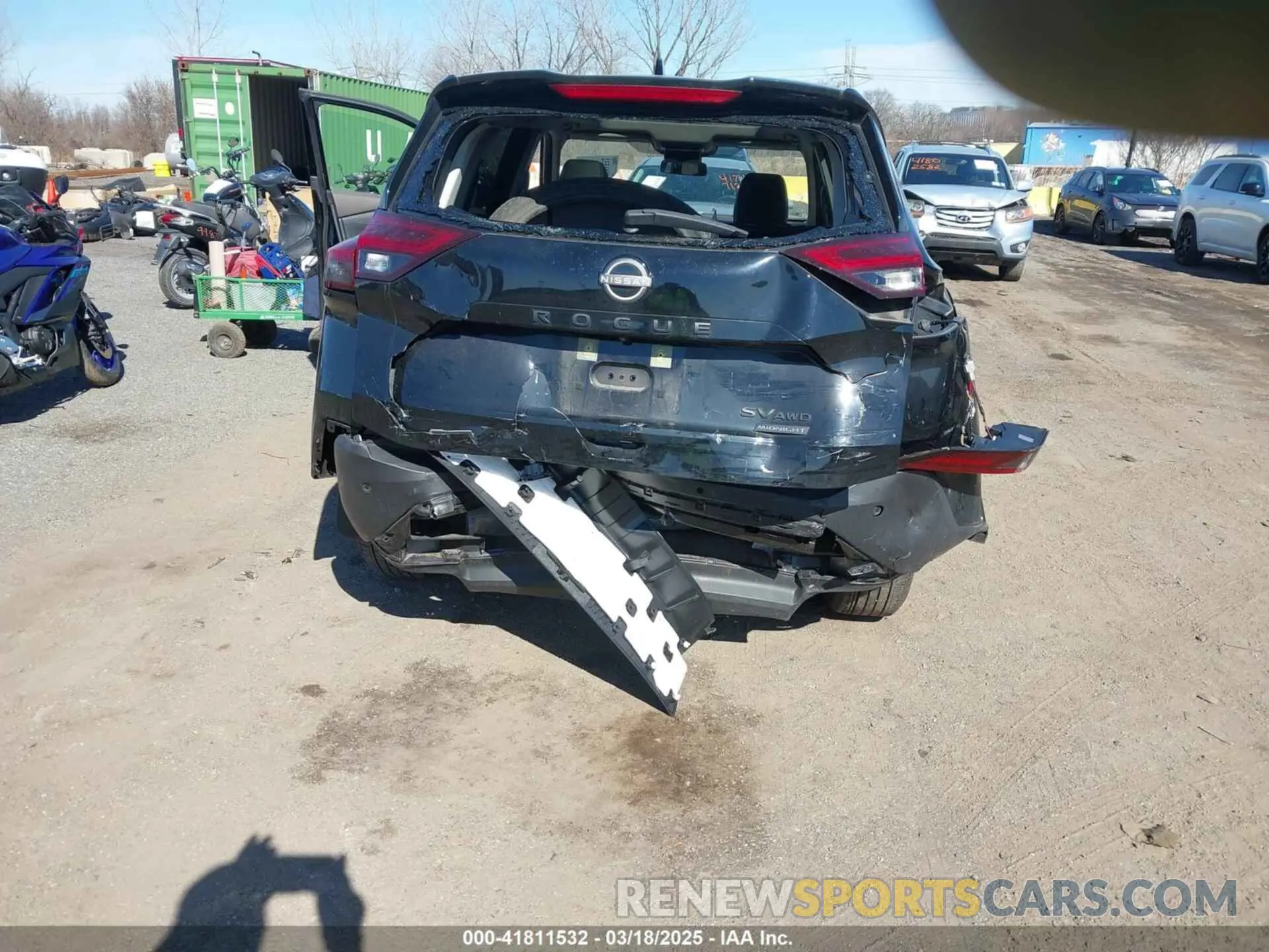 6 Photograph of a damaged car JN8BT3BB2PW183588 NISSAN ROGUE 2023