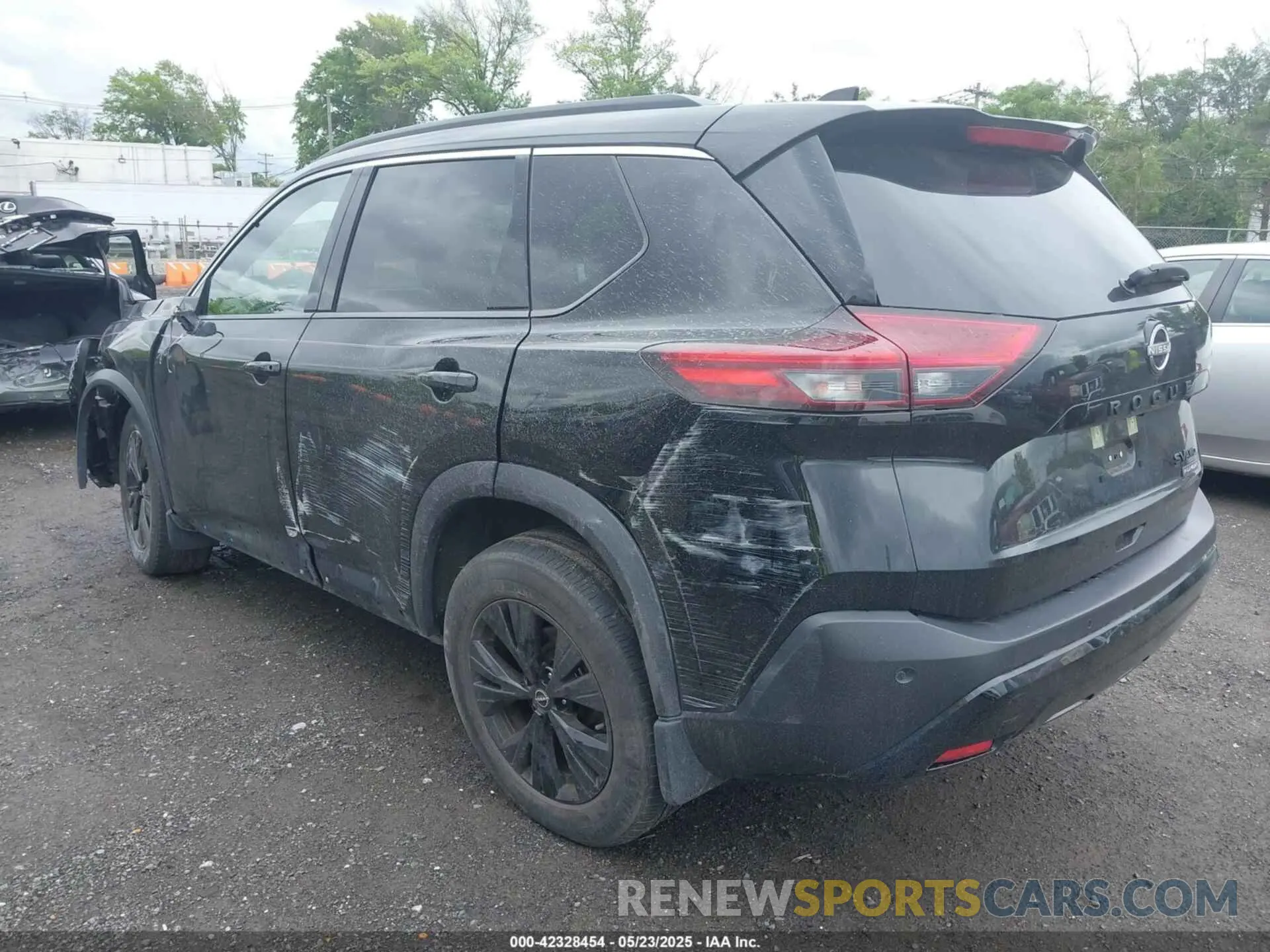 3 Photograph of a damaged car JN8BT3BB2PW198849 NISSAN ROGUE 2023