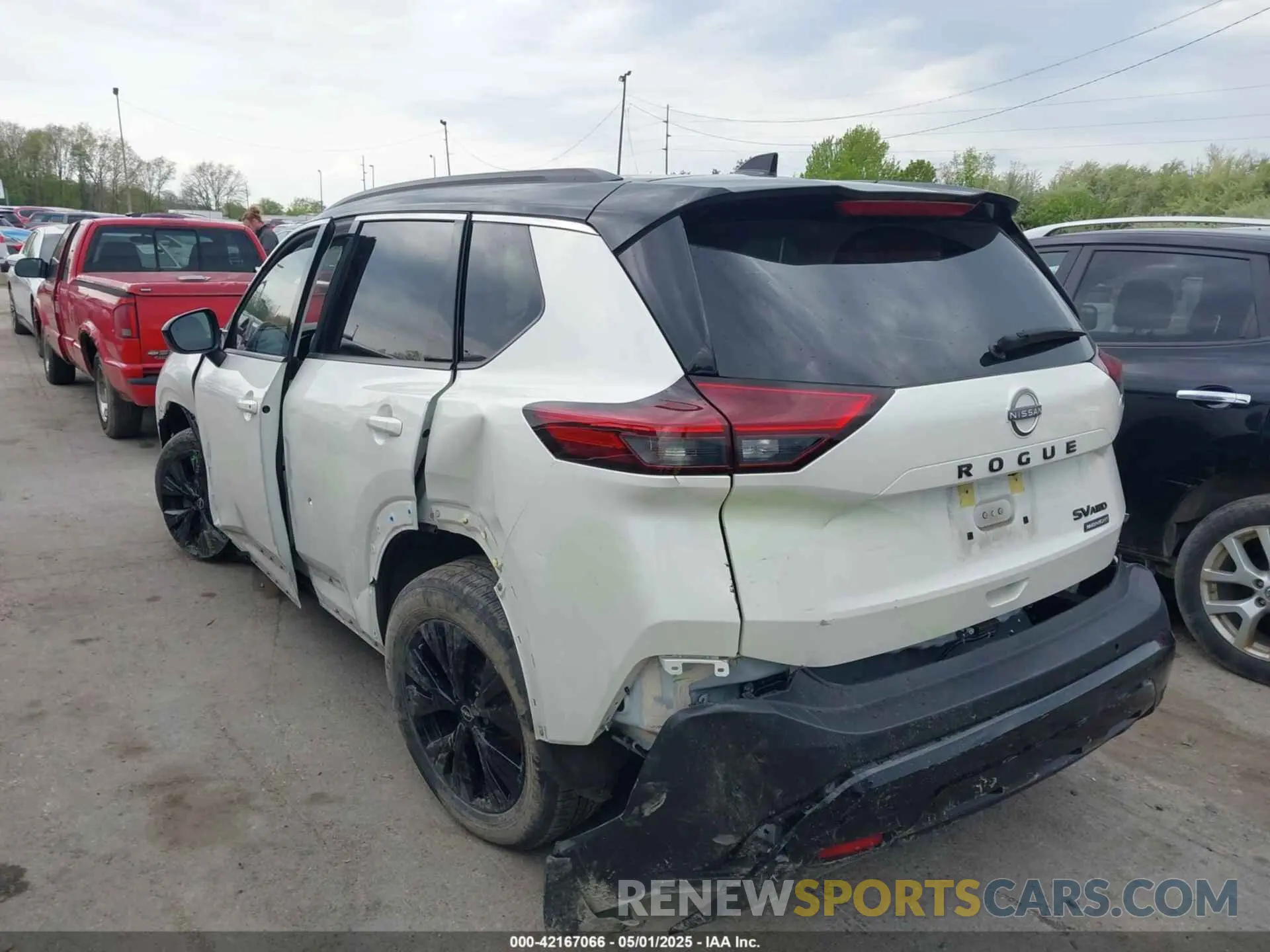3 Photograph of a damaged car JN8BT3BB2PW203581 NISSAN ROGUE 2023