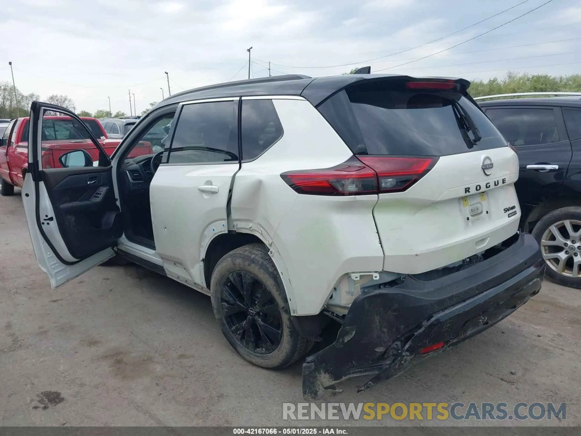 6 Photograph of a damaged car JN8BT3BB2PW203581 NISSAN ROGUE 2023