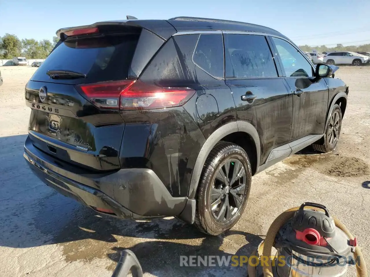 3 Photograph of a damaged car JN8BT3BB2PW218923 NISSAN ROGUE 2023