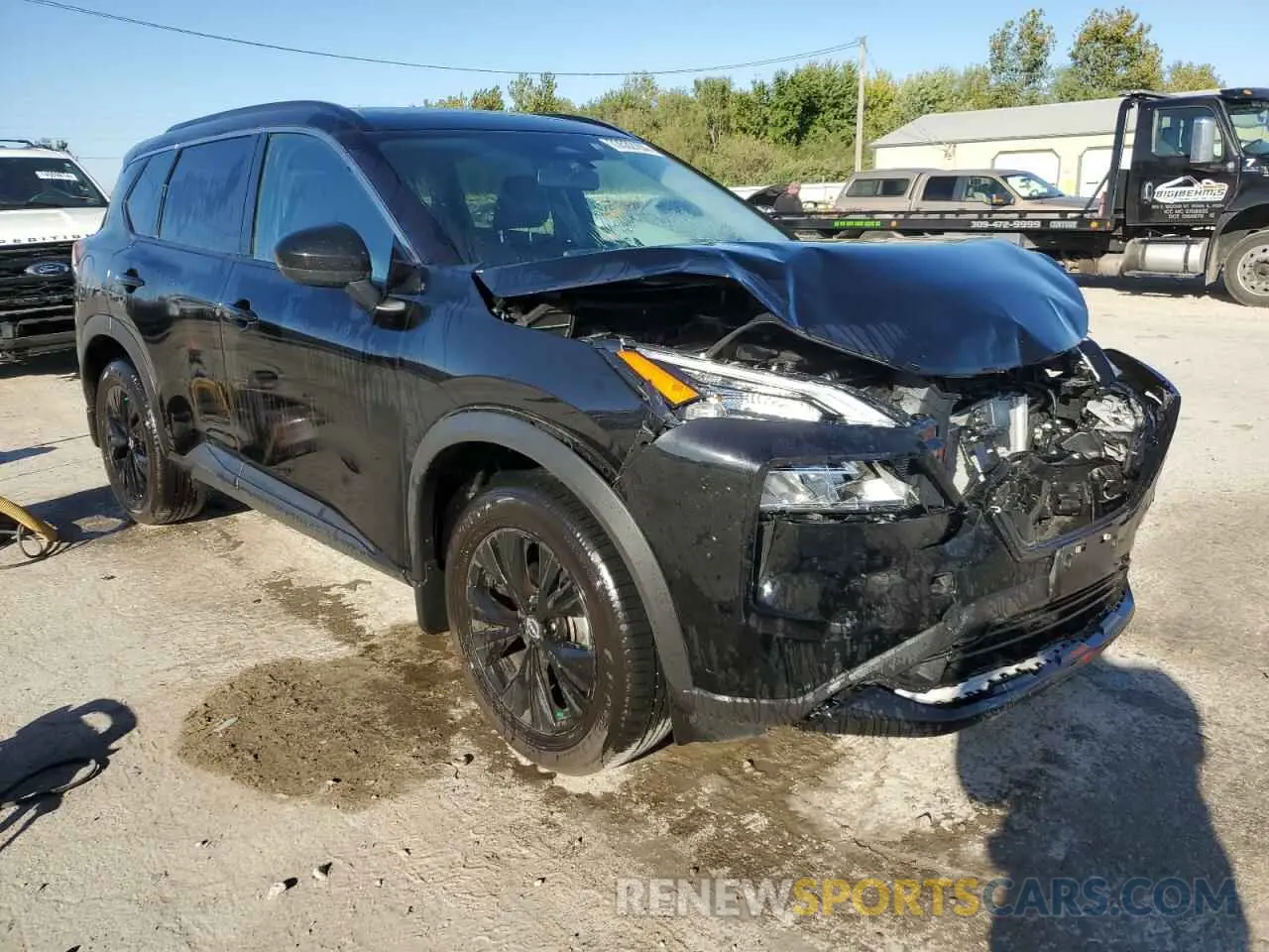 4 Photograph of a damaged car JN8BT3BB2PW218923 NISSAN ROGUE 2023