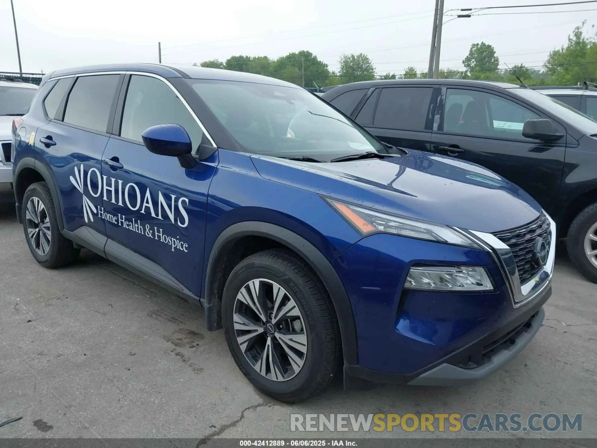 1 Photograph of a damaged car JN8BT3BB2PW354291 NISSAN ROGUE 2023