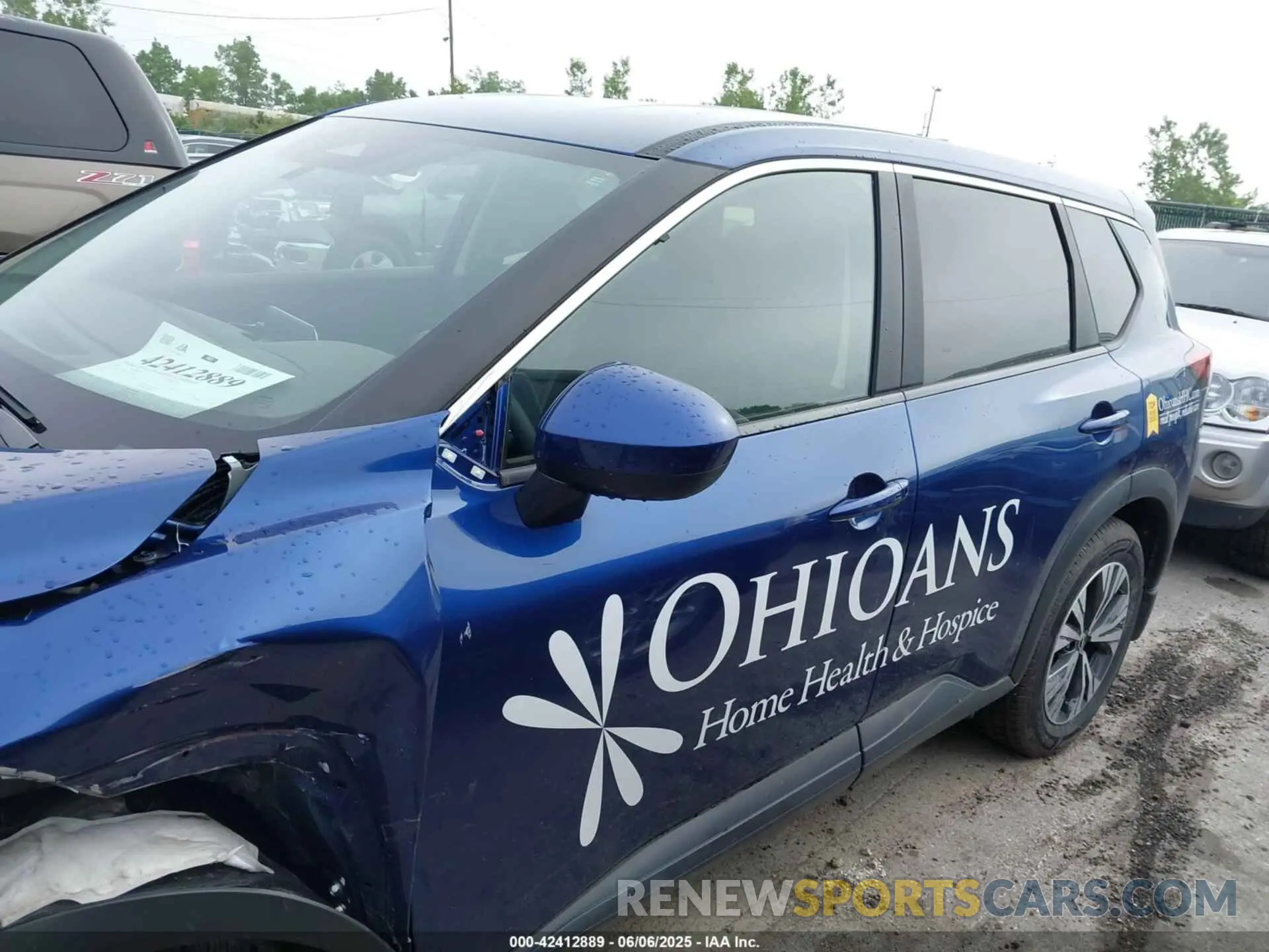 14 Photograph of a damaged car JN8BT3BB2PW354291 NISSAN ROGUE 2023