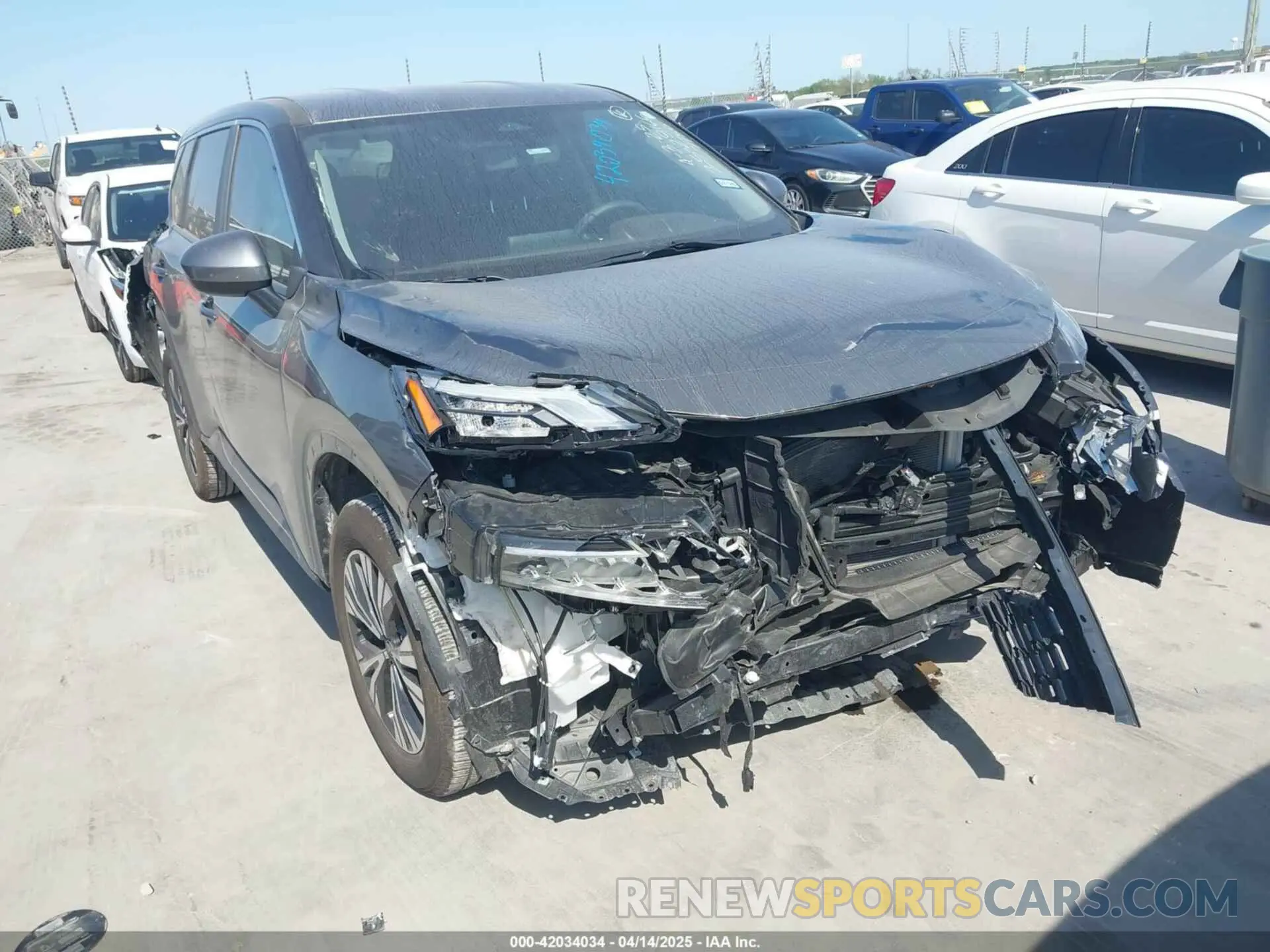 1 Photograph of a damaged car JN8BT3BB2PW357756 NISSAN ROGUE 2023