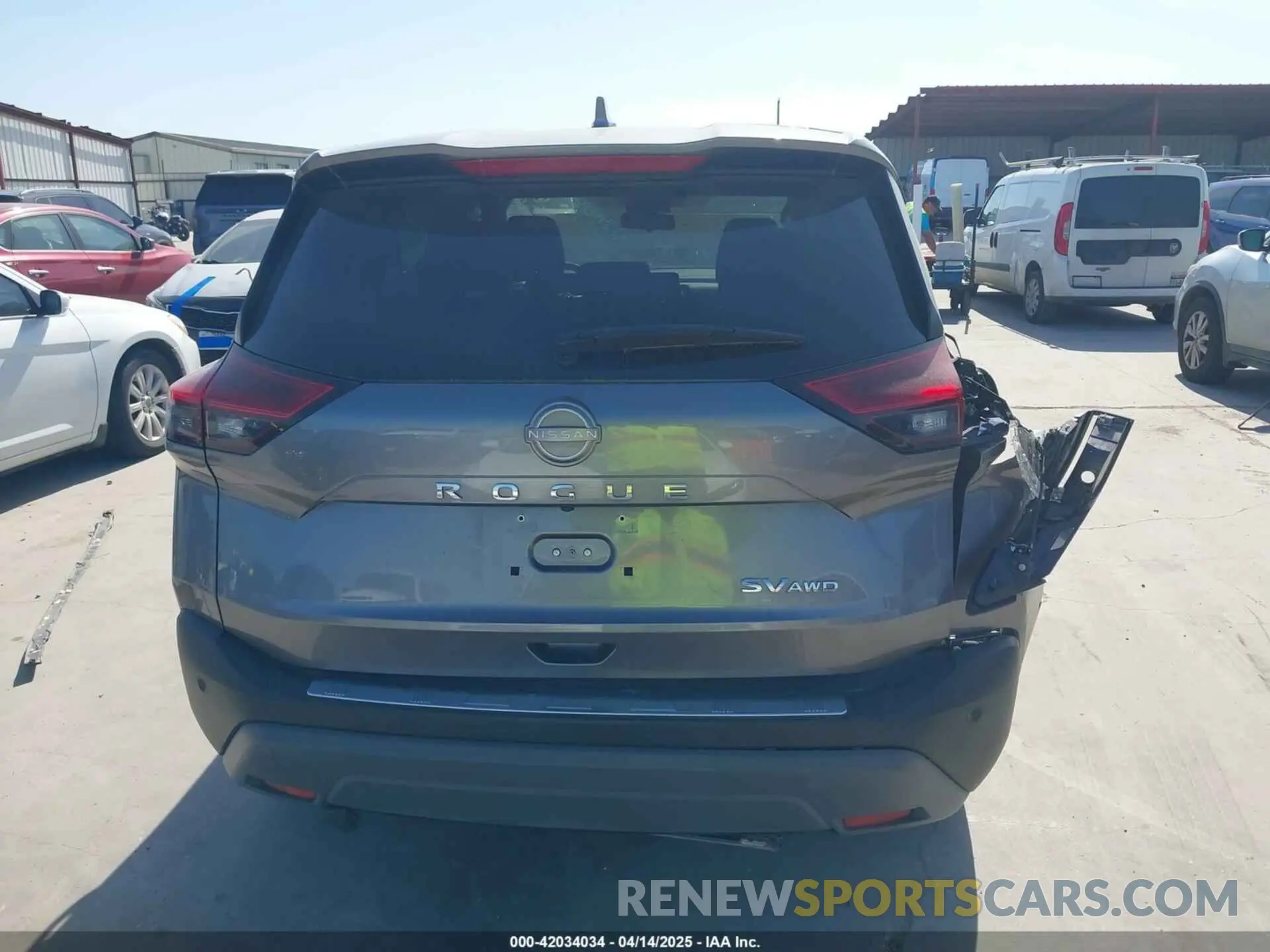 17 Photograph of a damaged car JN8BT3BB2PW357756 NISSAN ROGUE 2023