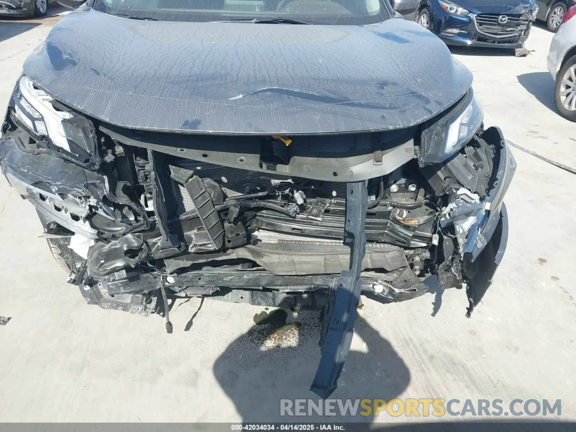 6 Photograph of a damaged car JN8BT3BB2PW357756 NISSAN ROGUE 2023