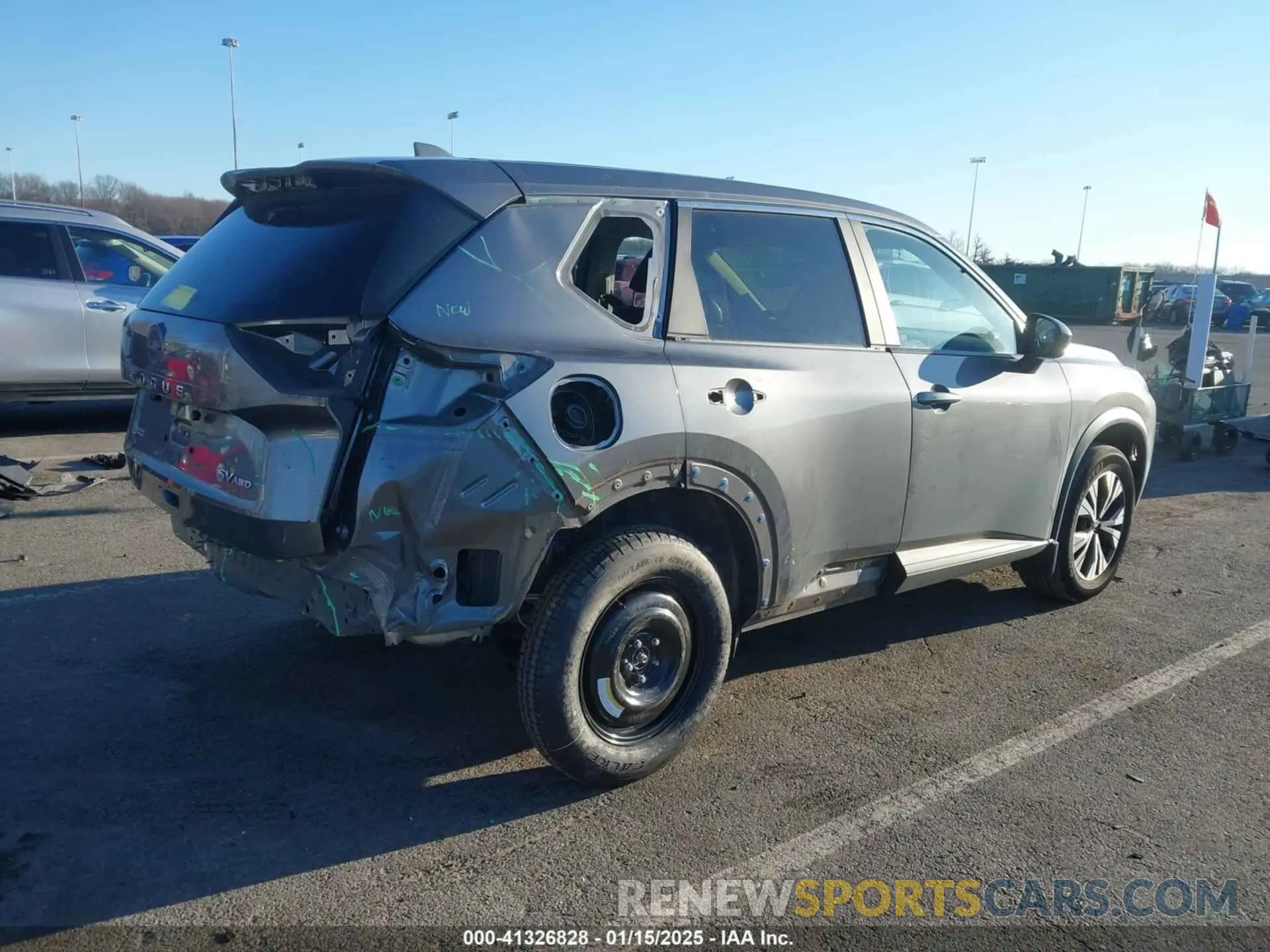 17 Photograph of a damaged car JN8BT3BB2PW476245 NISSAN ROGUE 2023