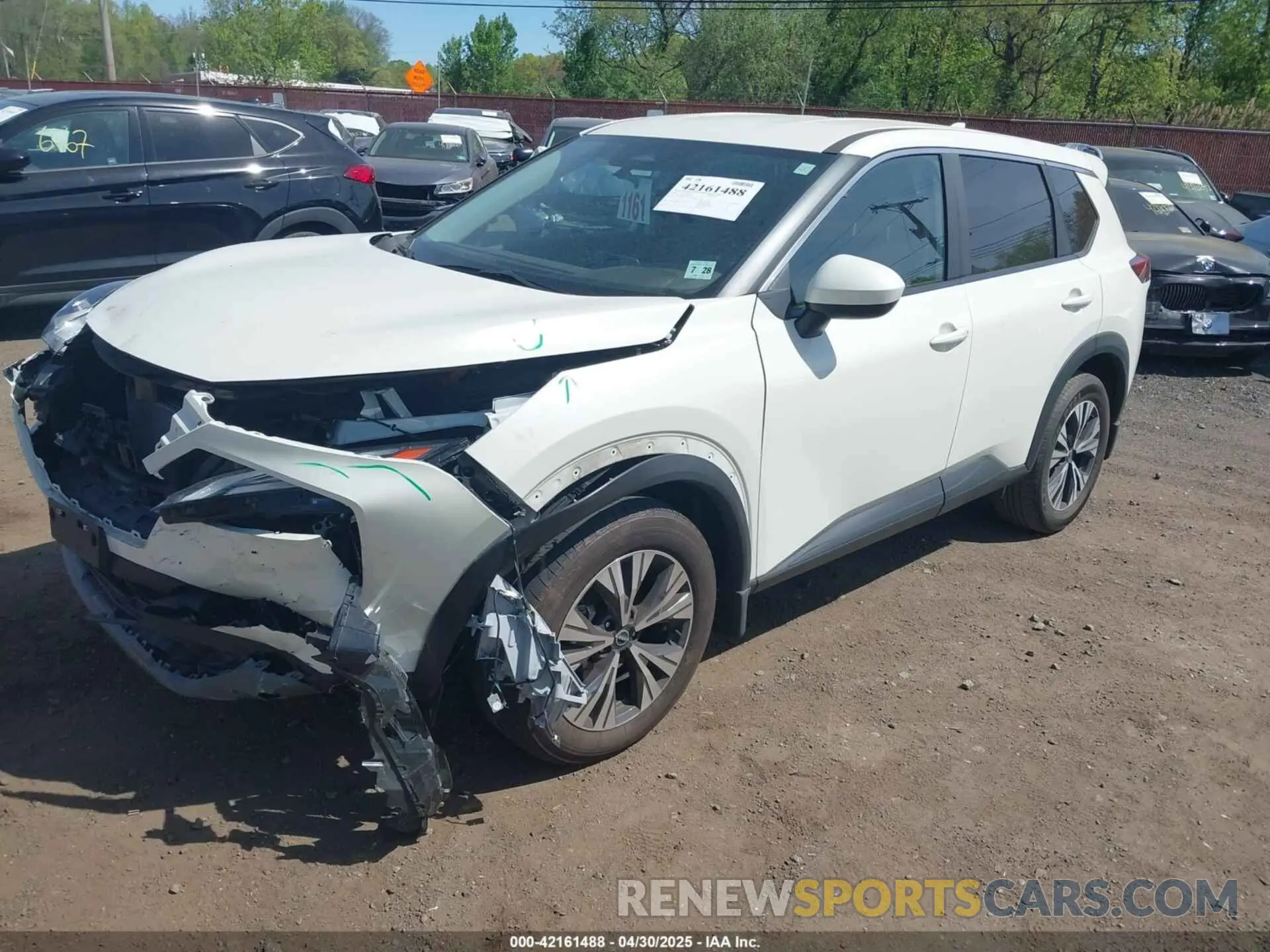 2 Photograph of a damaged car JN8BT3BB2PW476553 NISSAN ROGUE 2023
