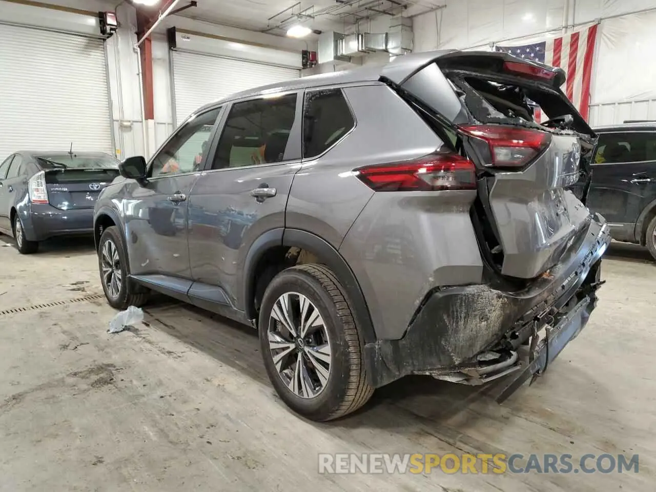 2 Photograph of a damaged car JN8BT3BB2PW480697 NISSAN ROGUE 2023