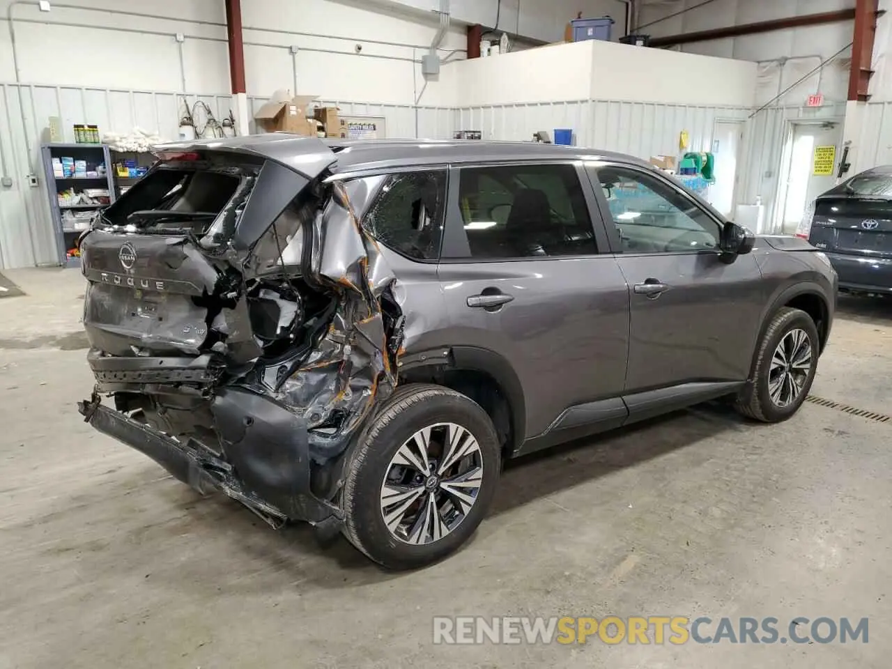 3 Photograph of a damaged car JN8BT3BB2PW480697 NISSAN ROGUE 2023