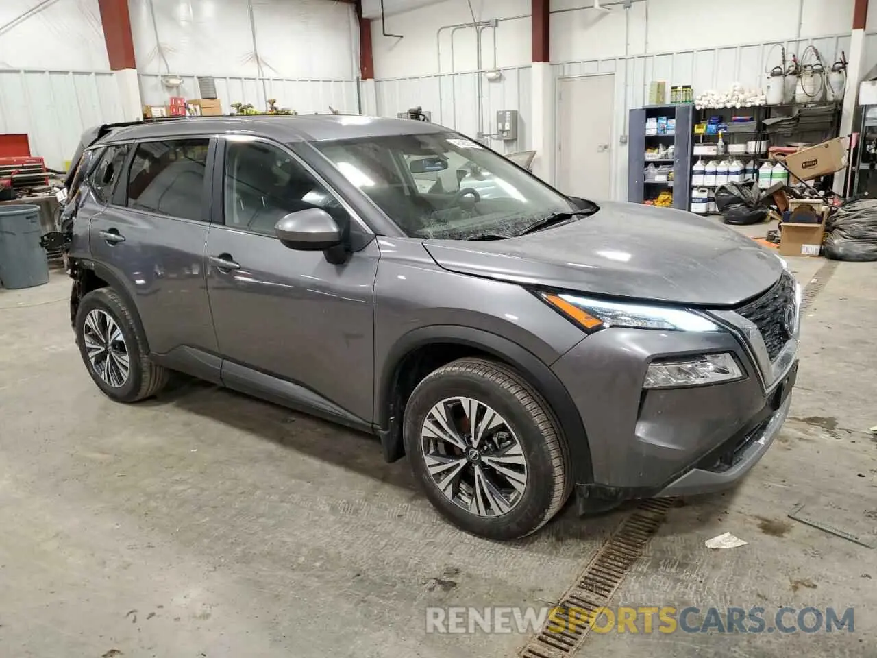 4 Photograph of a damaged car JN8BT3BB2PW480697 NISSAN ROGUE 2023