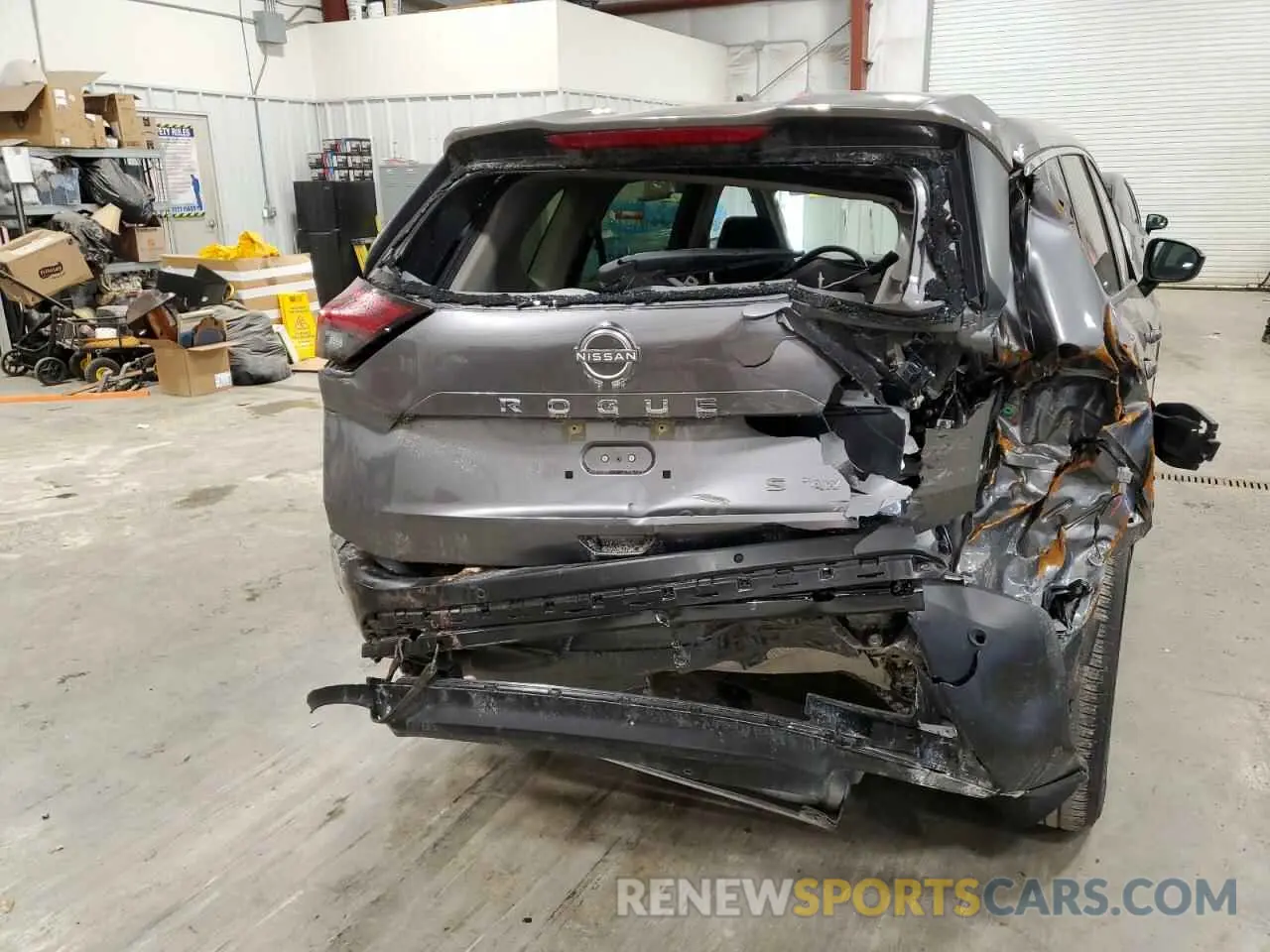 6 Photograph of a damaged car JN8BT3BB2PW480697 NISSAN ROGUE 2023