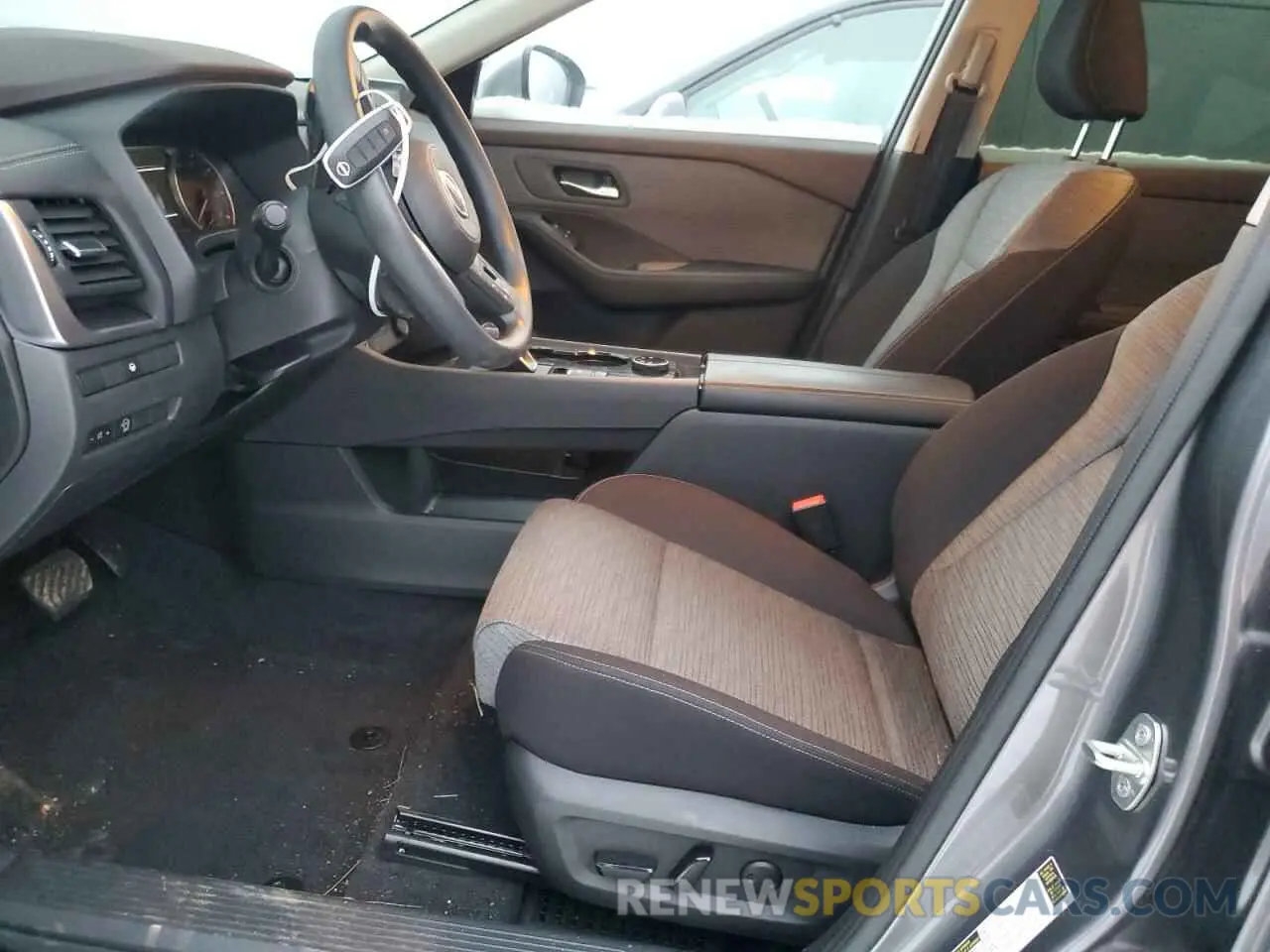 7 Photograph of a damaged car JN8BT3BB2PW480697 NISSAN ROGUE 2023
