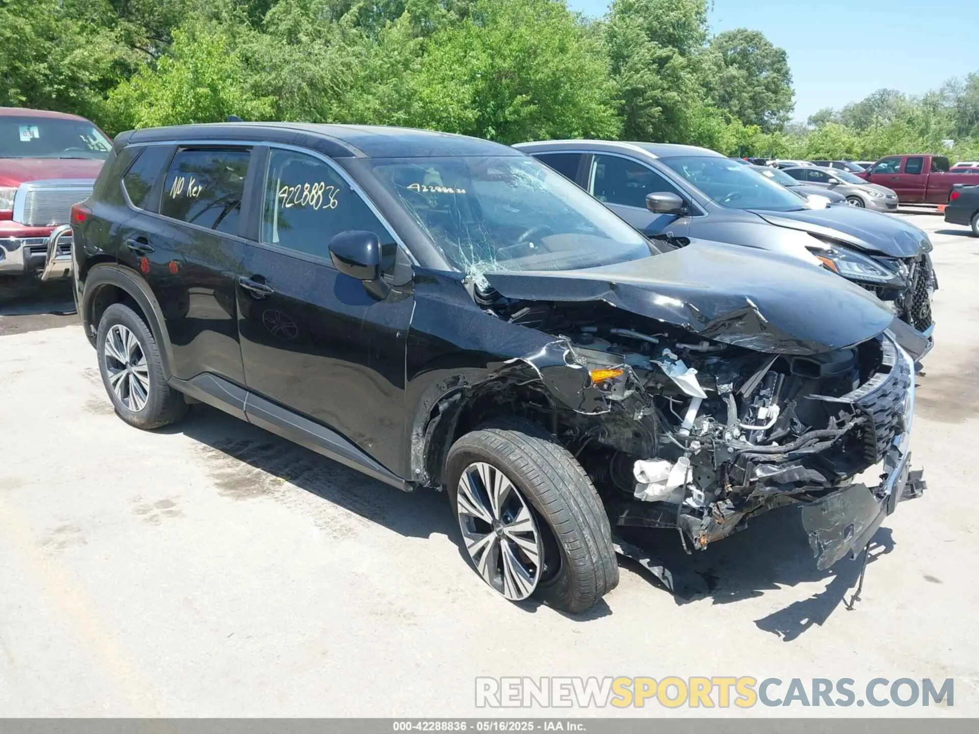 1 Photograph of a damaged car JN8BT3BB2PW481302 NISSAN ROGUE 2023
