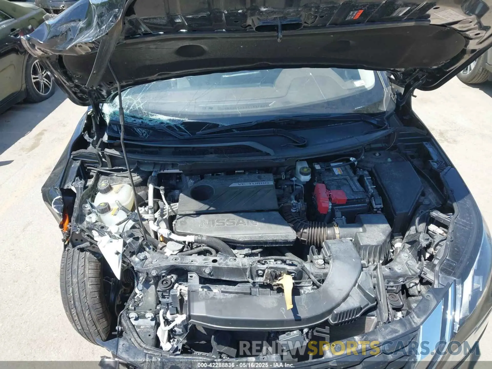 10 Photograph of a damaged car JN8BT3BB2PW481302 NISSAN ROGUE 2023