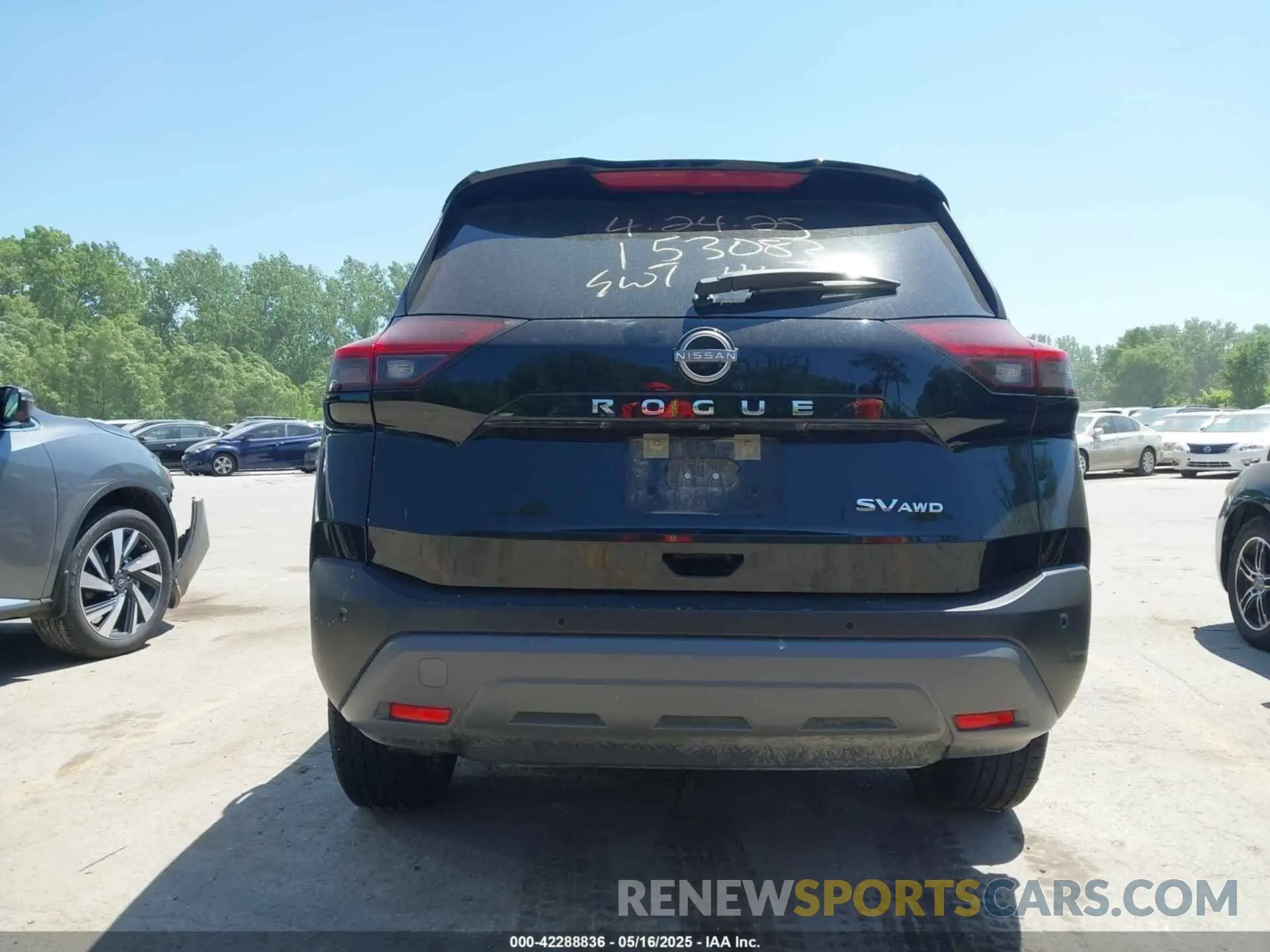 15 Photograph of a damaged car JN8BT3BB2PW481302 NISSAN ROGUE 2023
