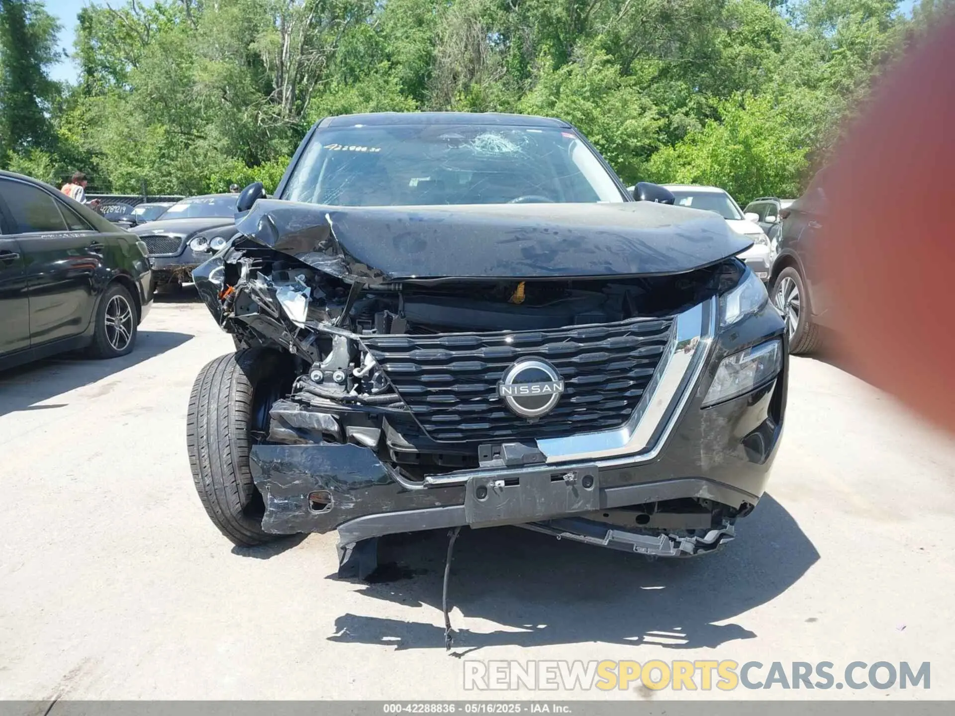 6 Photograph of a damaged car JN8BT3BB2PW481302 NISSAN ROGUE 2023