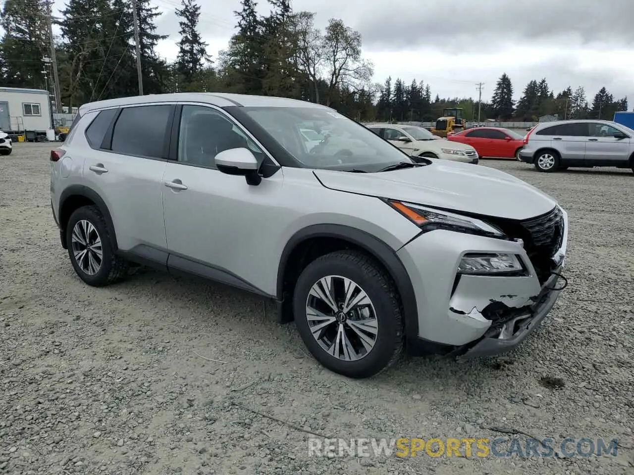 4 Photograph of a damaged car JN8BT3BB3PW180179 NISSAN ROGUE 2023