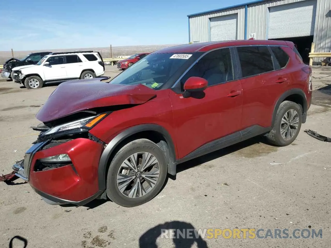1 Photograph of a damaged car JN8BT3BB3PW189884 NISSAN ROGUE 2023