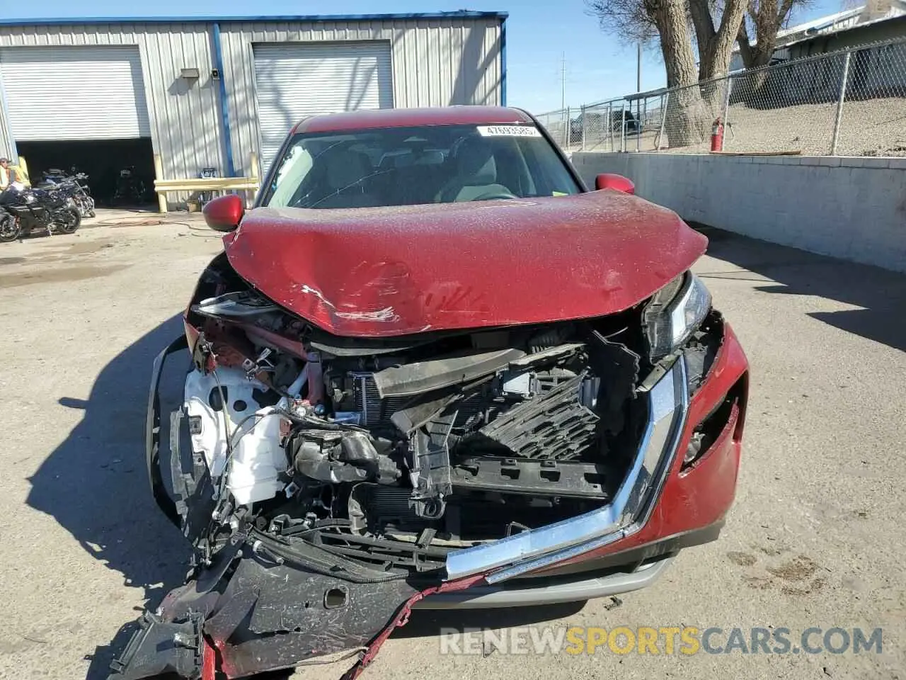 5 Photograph of a damaged car JN8BT3BB3PW189884 NISSAN ROGUE 2023