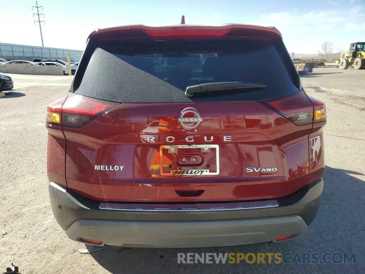 6 Photograph of a damaged car JN8BT3BB3PW189884 NISSAN ROGUE 2023