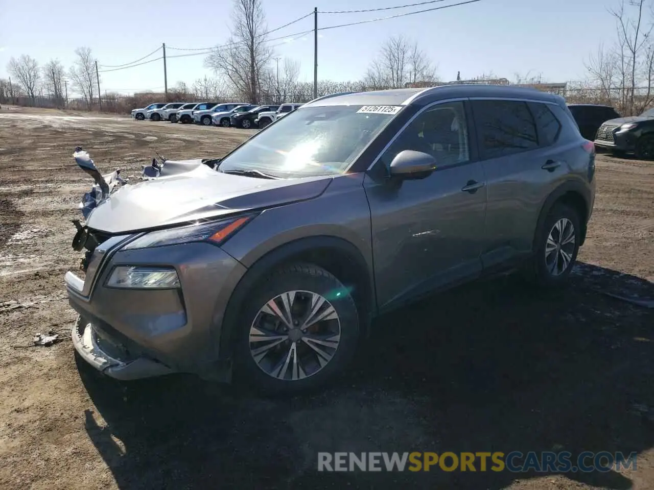 1 Photograph of a damaged car JN8BT3BB3PW198150 NISSAN ROGUE 2023
