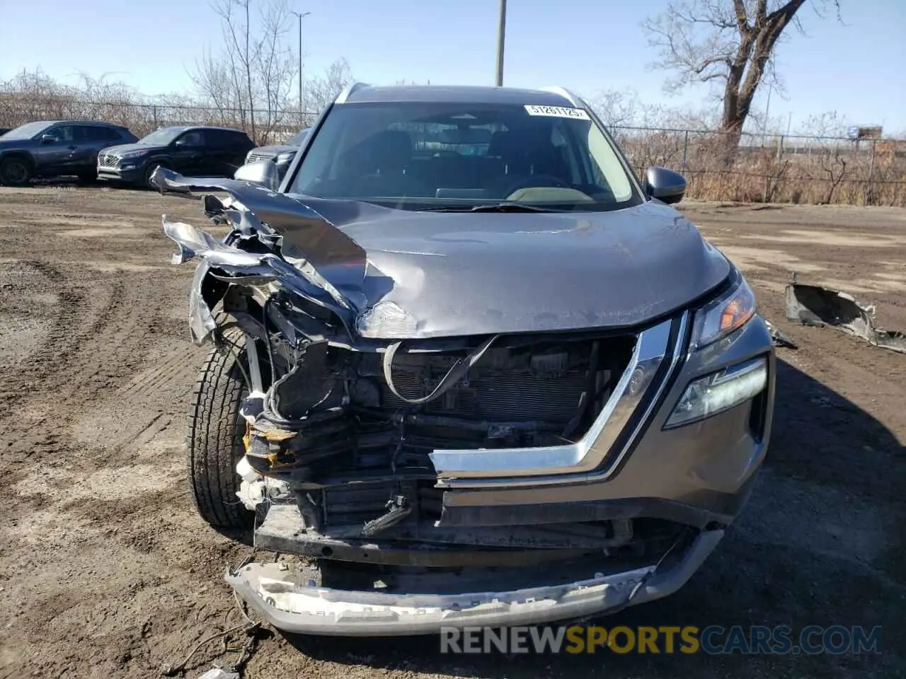 5 Photograph of a damaged car JN8BT3BB3PW198150 NISSAN ROGUE 2023