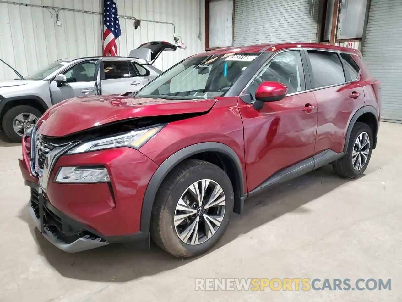 1 Photograph of a damaged car JN8BT3BB3PW214461 NISSAN ROGUE 2023