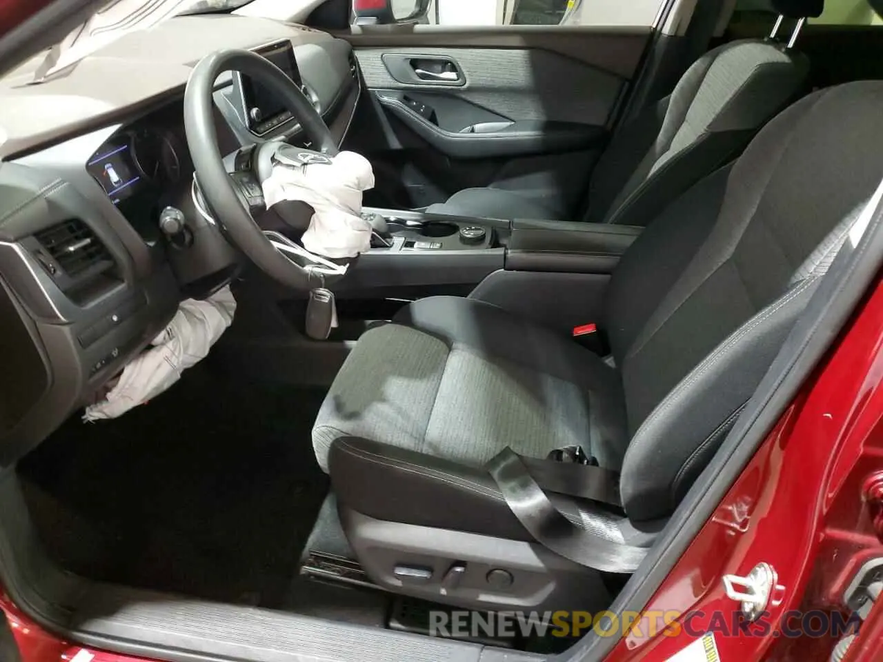7 Photograph of a damaged car JN8BT3BB3PW214461 NISSAN ROGUE 2023