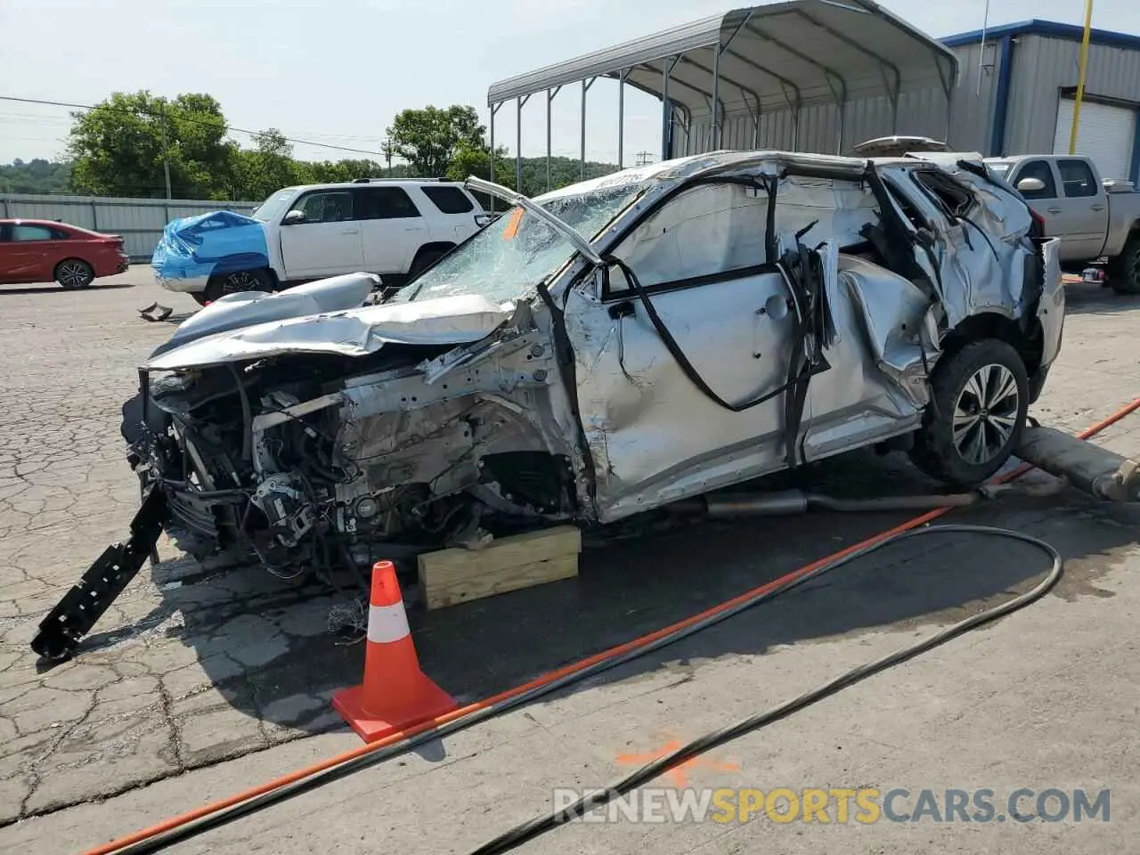 1 Photograph of a damaged car JN8BT3BB3PW462354 NISSAN ROGUE 2023