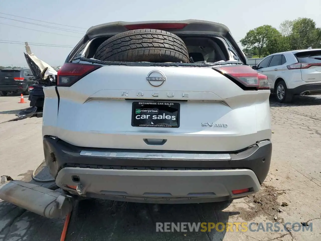 6 Photograph of a damaged car JN8BT3BB3PW462354 NISSAN ROGUE 2023