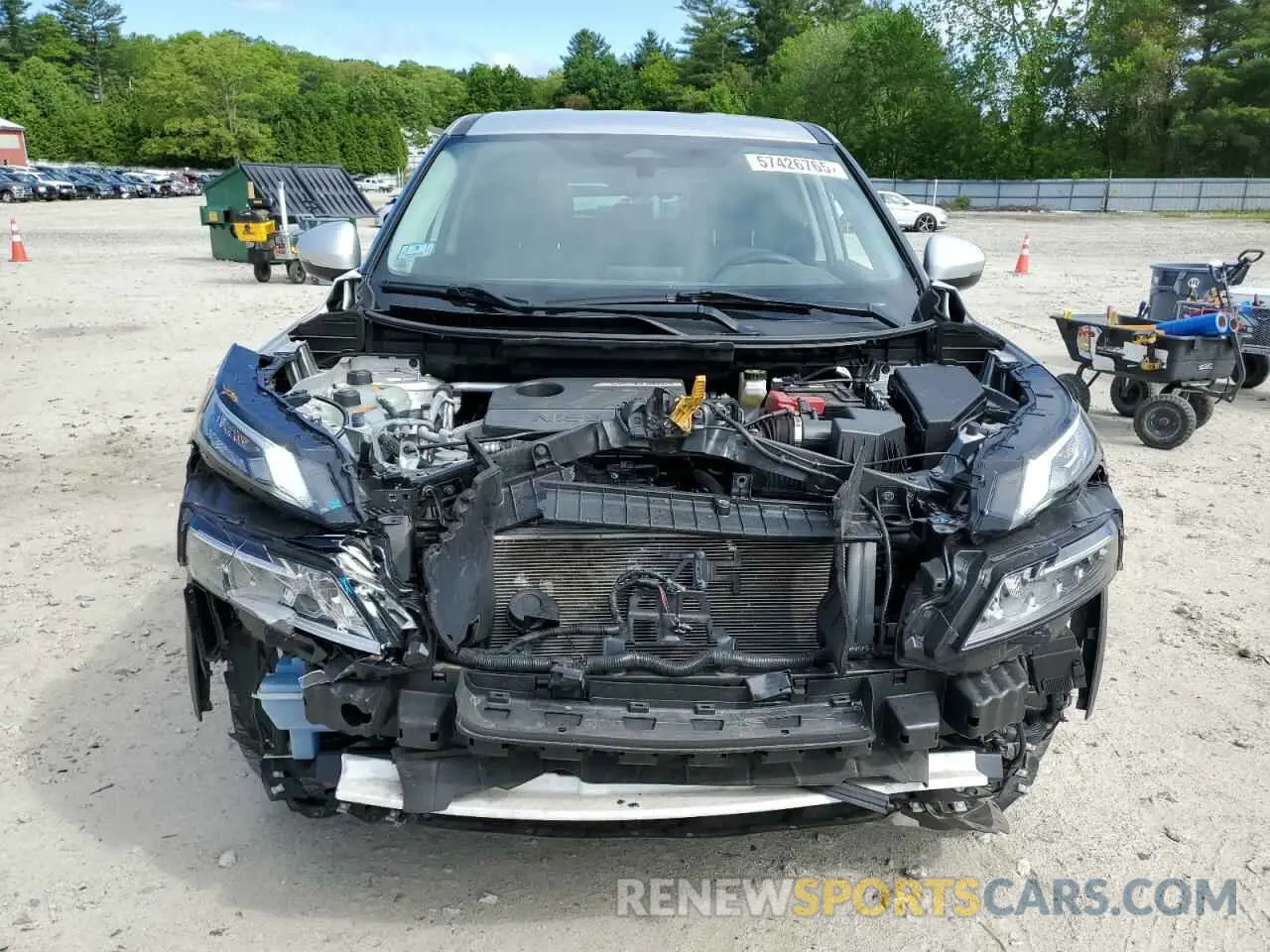 5 Photograph of a damaged car JN8BT3BB3PW466615 NISSAN ROGUE 2023