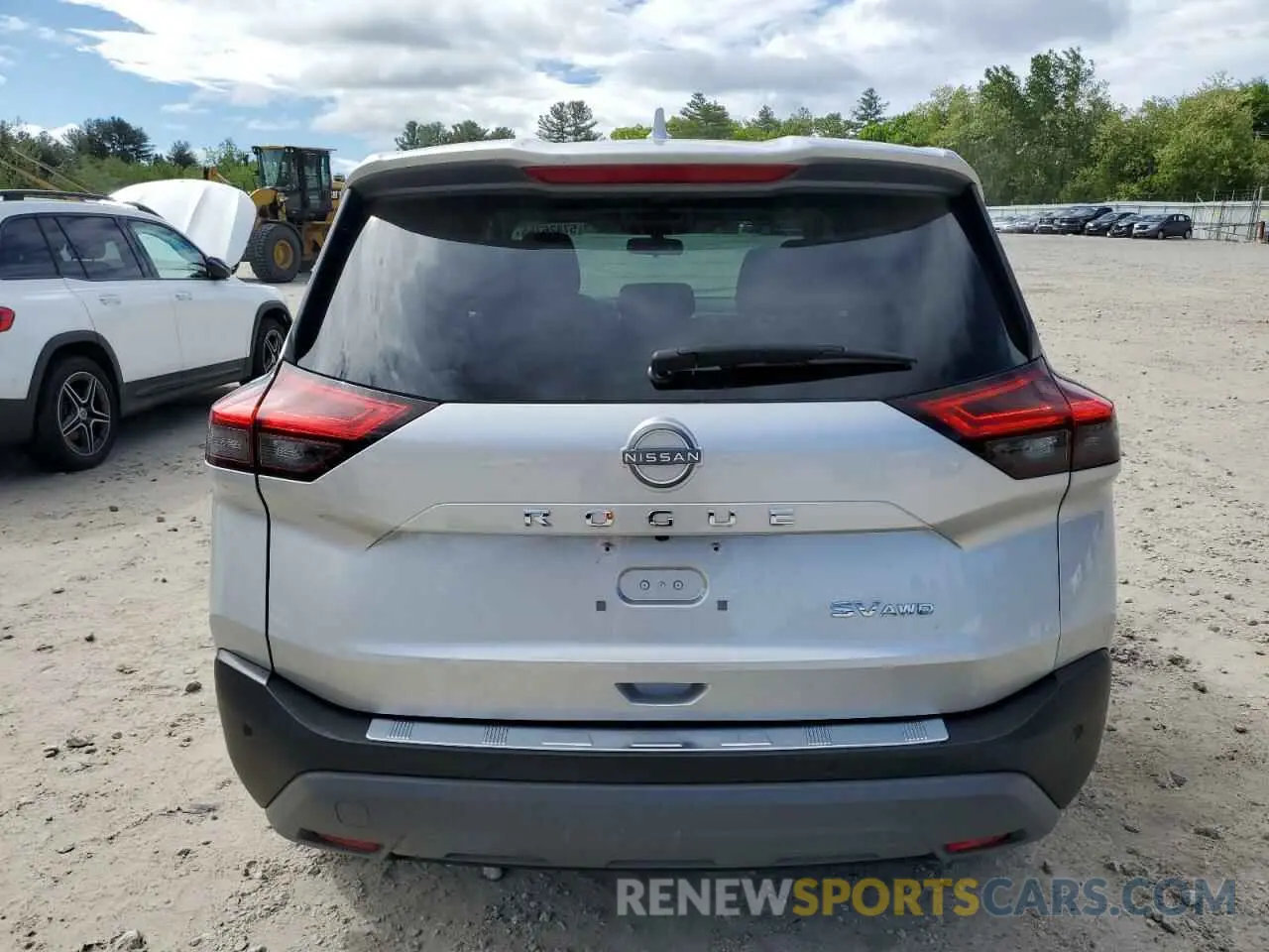 6 Photograph of a damaged car JN8BT3BB3PW466615 NISSAN ROGUE 2023