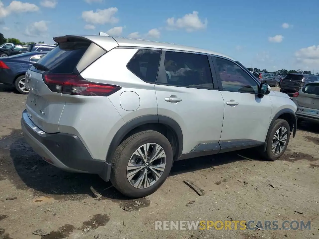 3 Photograph of a damaged car JN8BT3BB3PW466758 NISSAN ROGUE 2023
