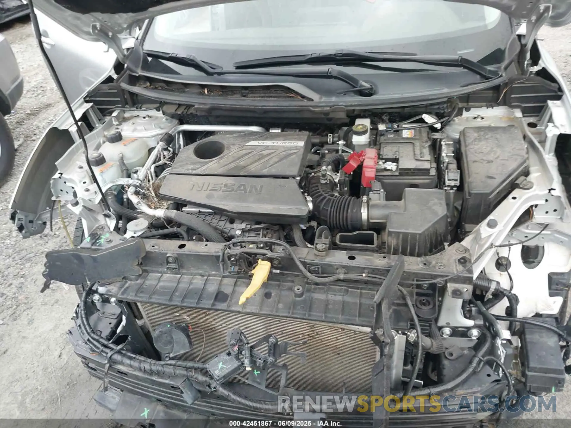 10 Photograph of a damaged car JN8BT3BB3PW472513 NISSAN ROGUE 2023