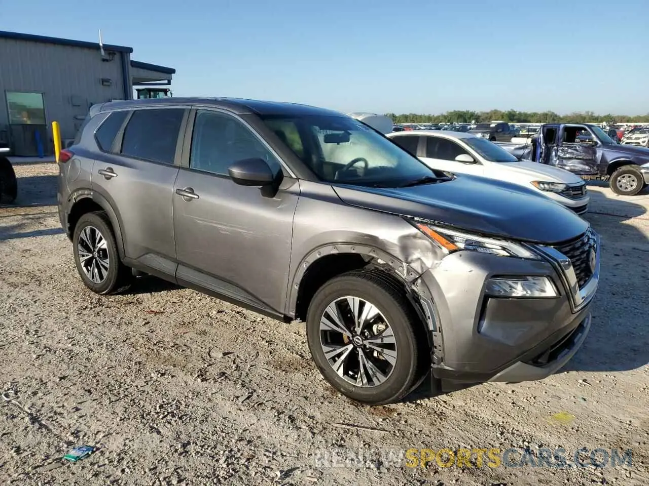 4 Photograph of a damaged car JN8BT3BB3PW483656 NISSAN ROGUE 2023