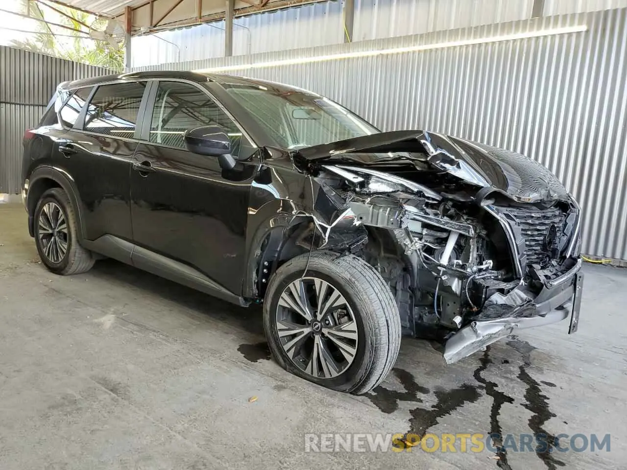 4 Photograph of a damaged car JN8BT3BB3PW486847 NISSAN ROGUE 2023