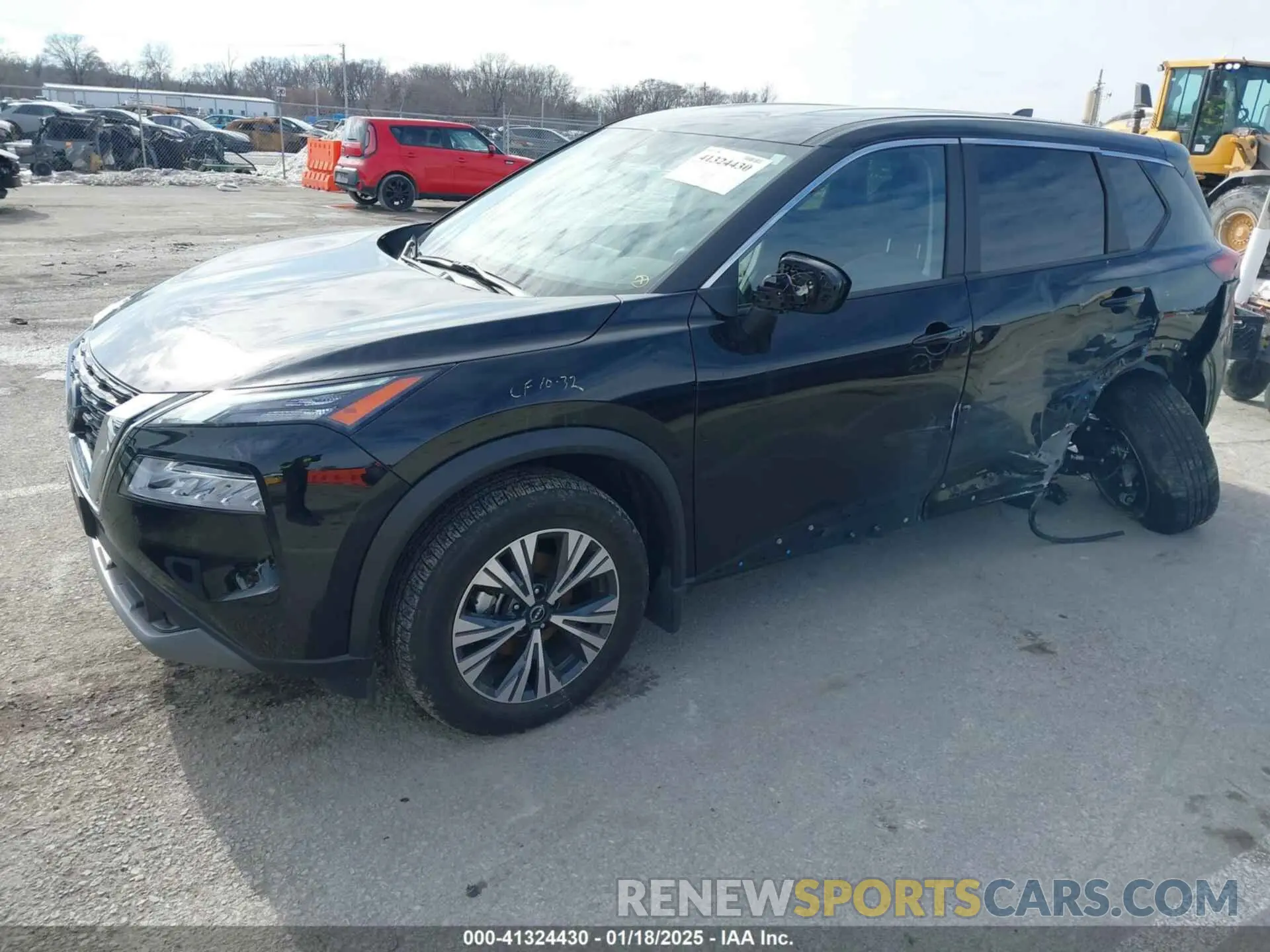2 Photograph of a damaged car JN8BT3BB3PW498044 NISSAN ROGUE 2023