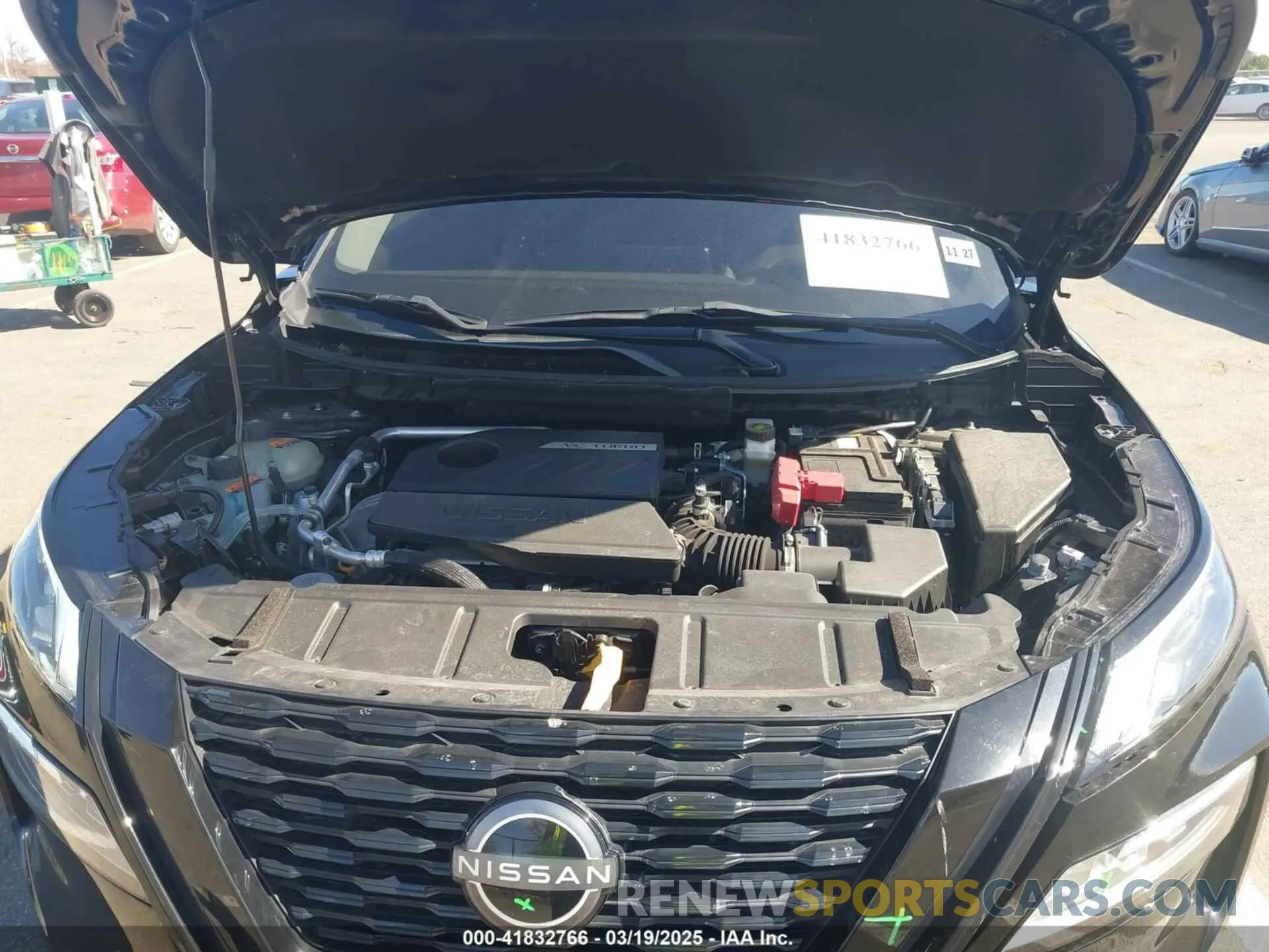 10 Photograph of a damaged car JN8BT3BB4PW183432 NISSAN ROGUE 2023