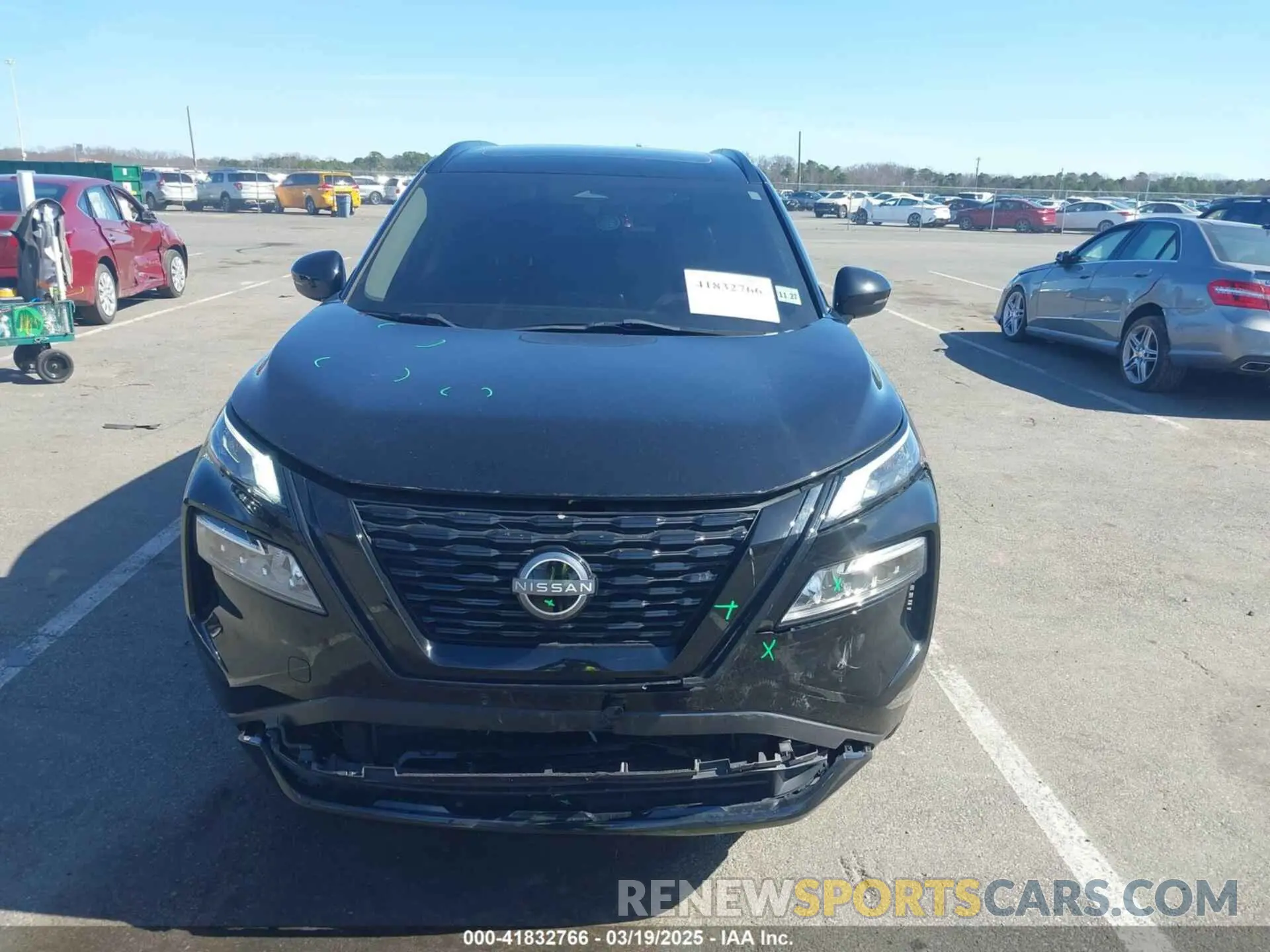 12 Photograph of a damaged car JN8BT3BB4PW183432 NISSAN ROGUE 2023