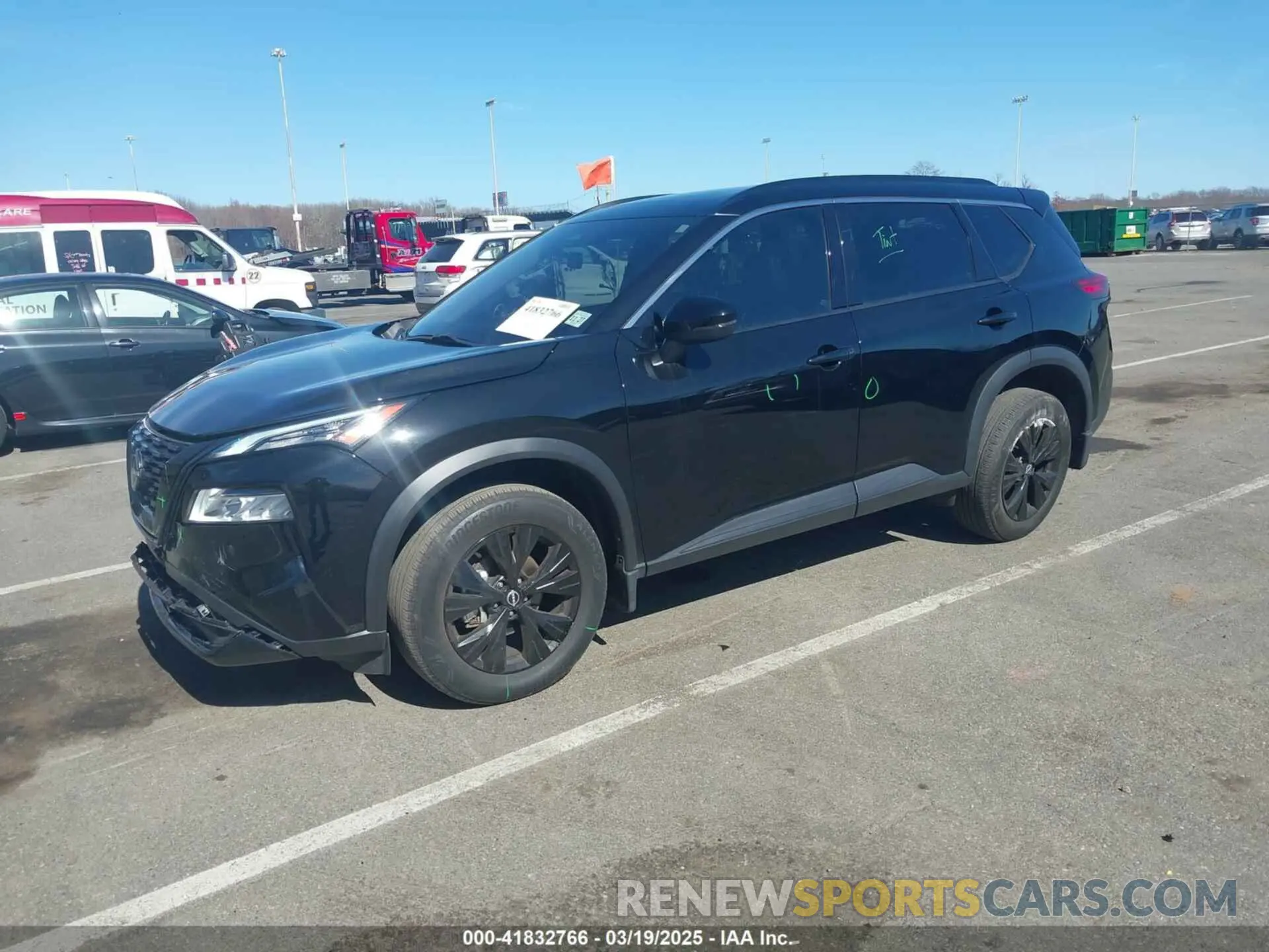 2 Photograph of a damaged car JN8BT3BB4PW183432 NISSAN ROGUE 2023