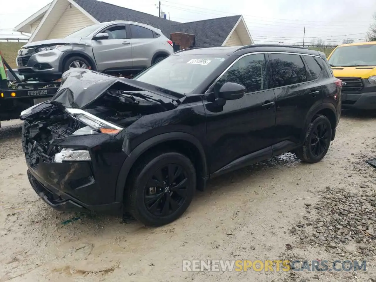 1 Photograph of a damaged car JN8BT3BB4PW185729 NISSAN ROGUE 2023