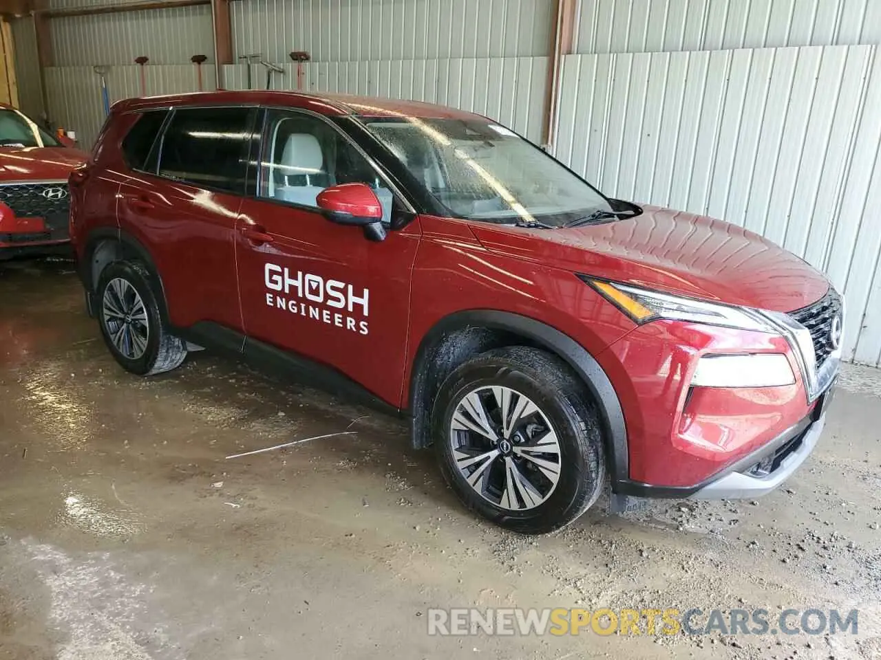 4 Photograph of a damaged car JN8BT3BB4PW188341 NISSAN ROGUE 2023