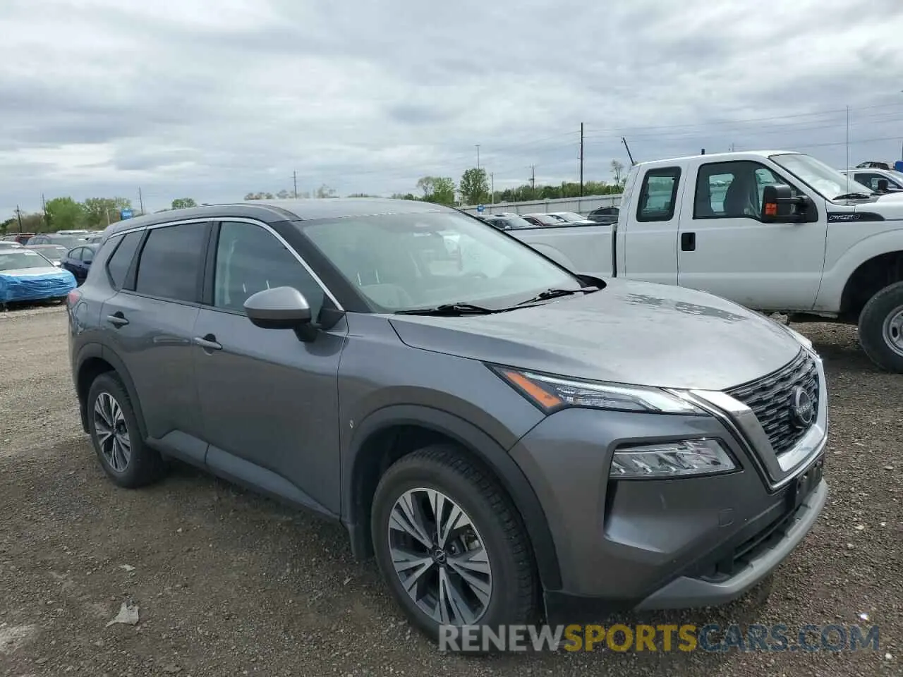 4 Photograph of a damaged car JN8BT3BB4PW192728 NISSAN ROGUE 2023